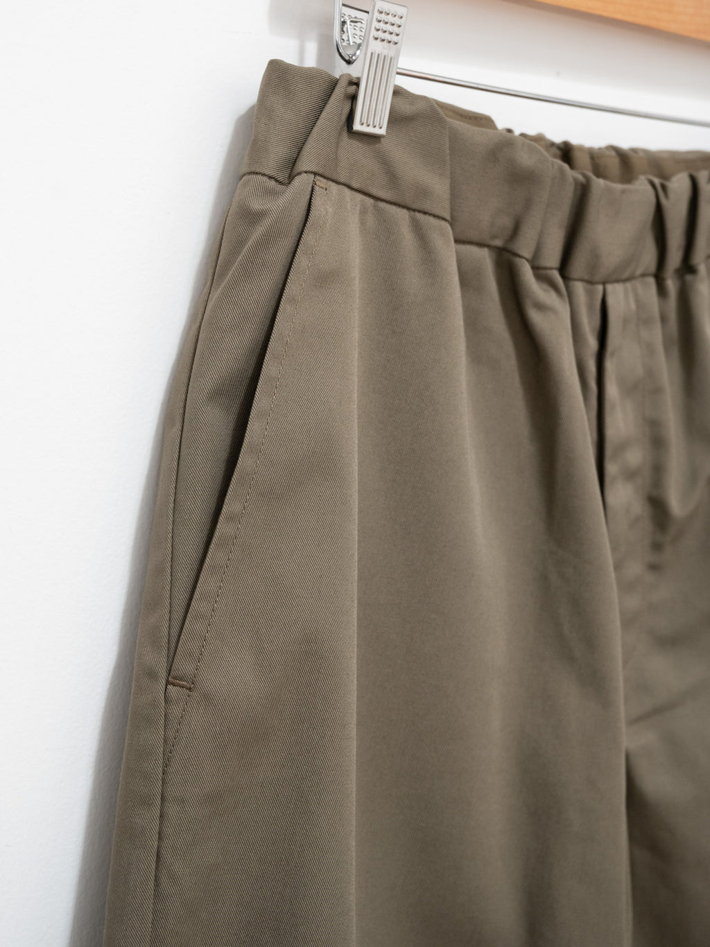 Namu Shop - Fujito Easy Pants - Khaki Brown