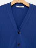 Namu Shop - Fujito Wool Cashmere Knit Cardigan - Royal Blue