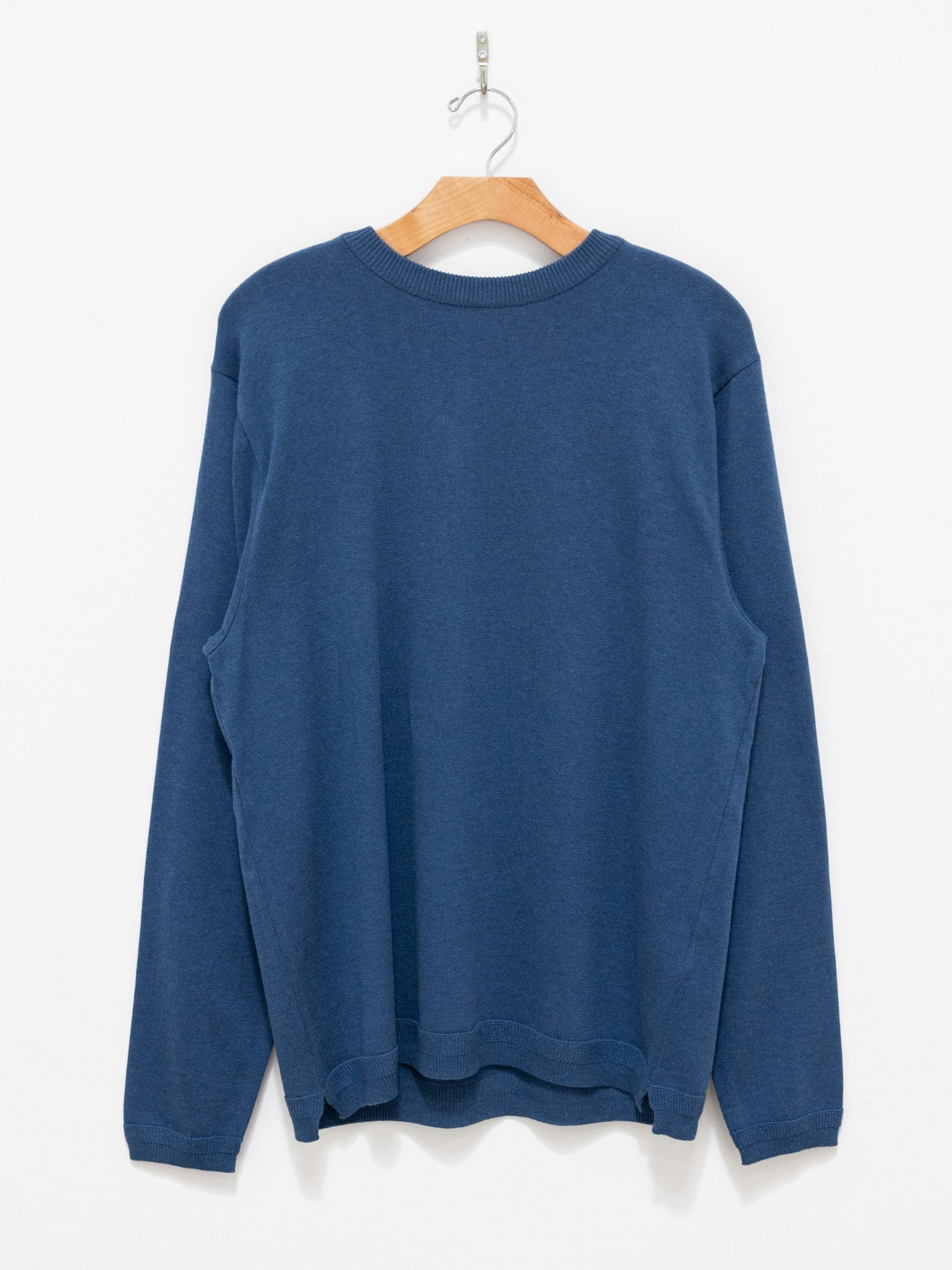 Namu Shop - Fujito L/S Knit T-Shirt - Navy