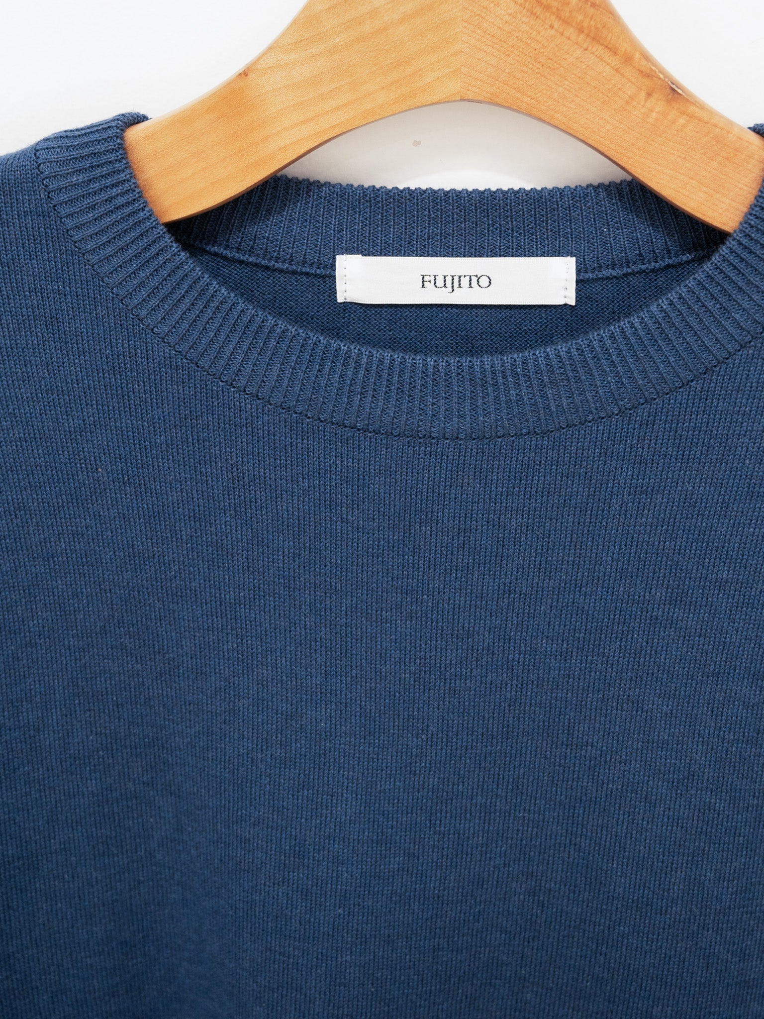 Namu Shop - Fujito L/S Knit T-Shirt - Navy