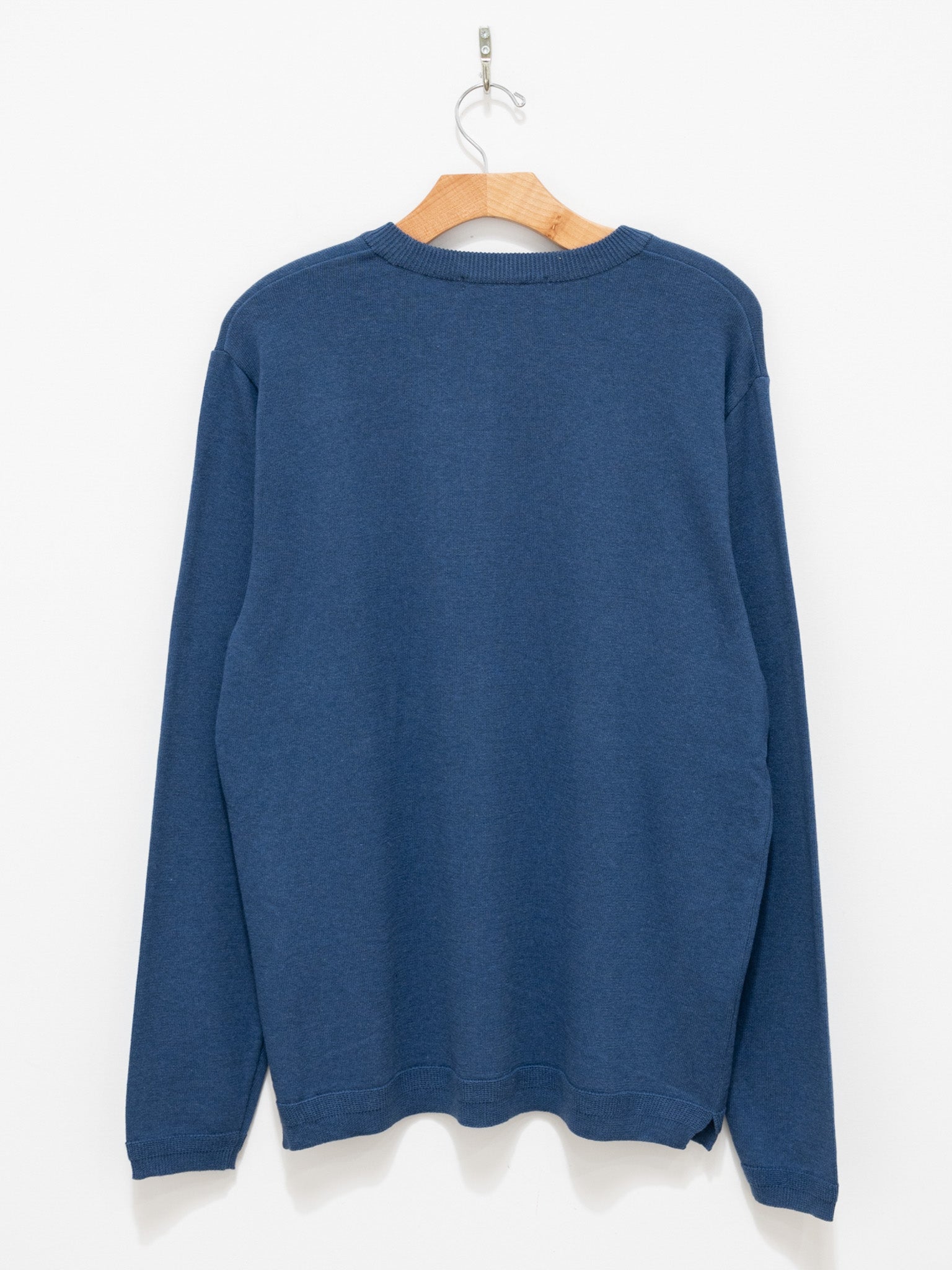 Namu Shop - Fujito L/S Knit T-Shirt - Navy