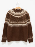 Namu Shop - Fujito Snow Sweater - Brown