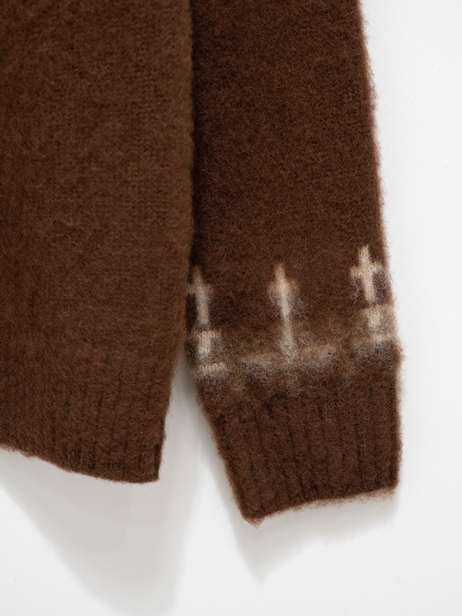 Namu Shop - Fujito Snow Sweater - Brown