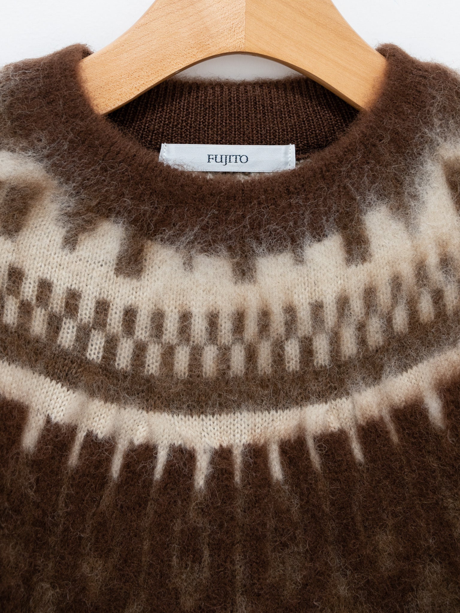 Namu Shop - Fujito Snow Sweater - Brown