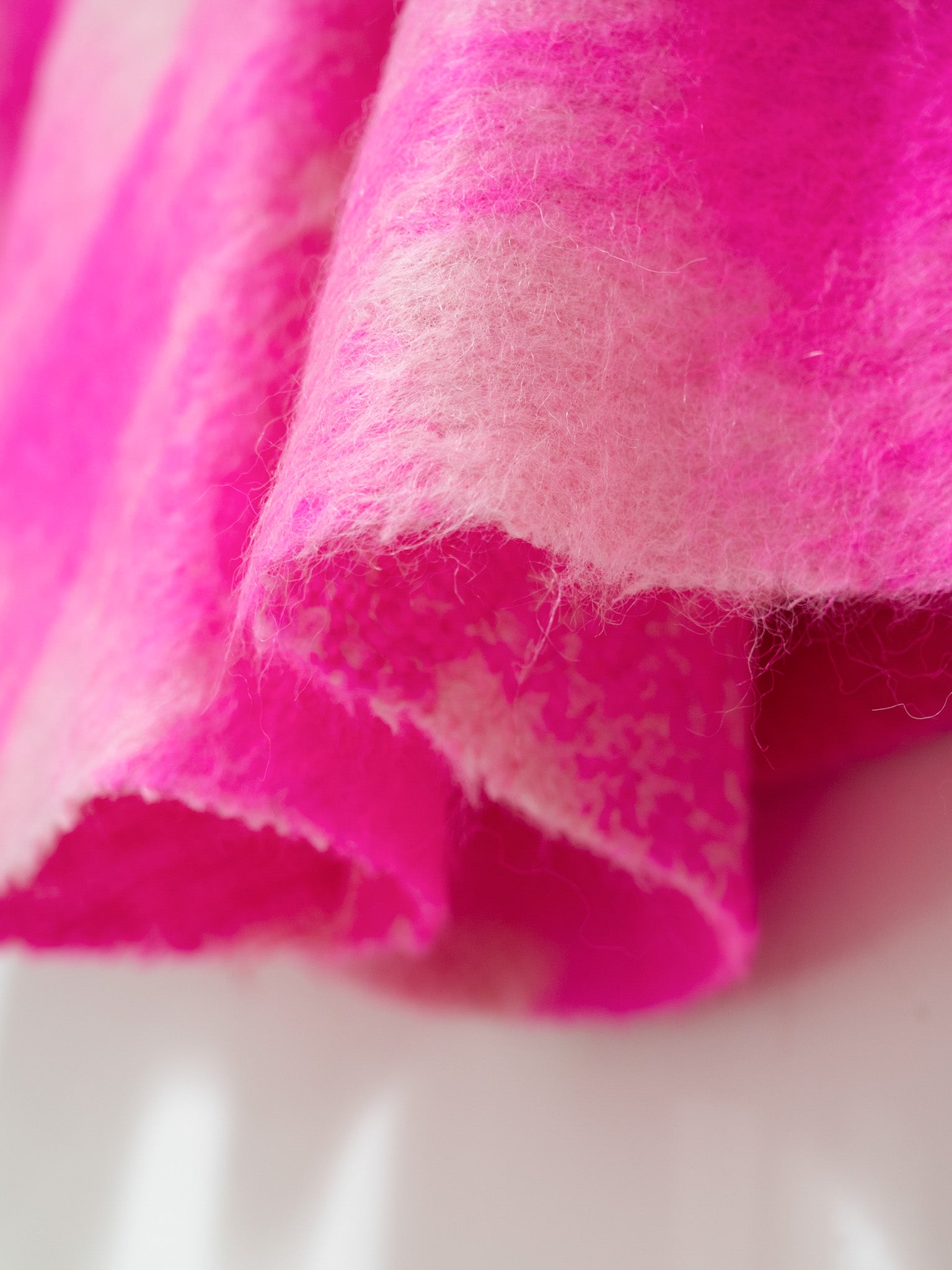 Namu Shop - Sofie D'Hoore Secret Mohair Skirt - Fuchsia Pink Check