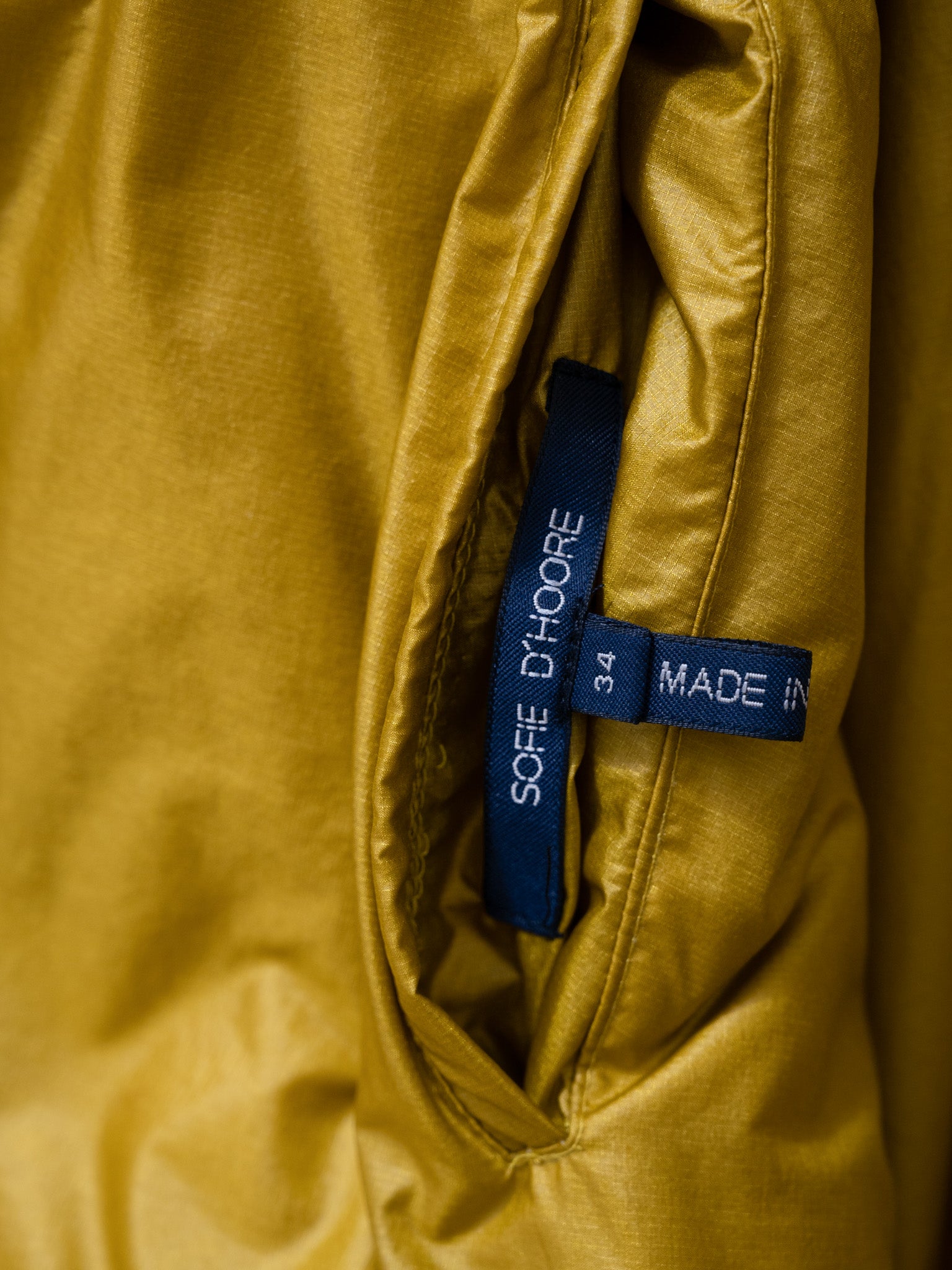 Namu Shop - Sofie D'Hoore Orson Reversible Down Jacket - Gold/Silver