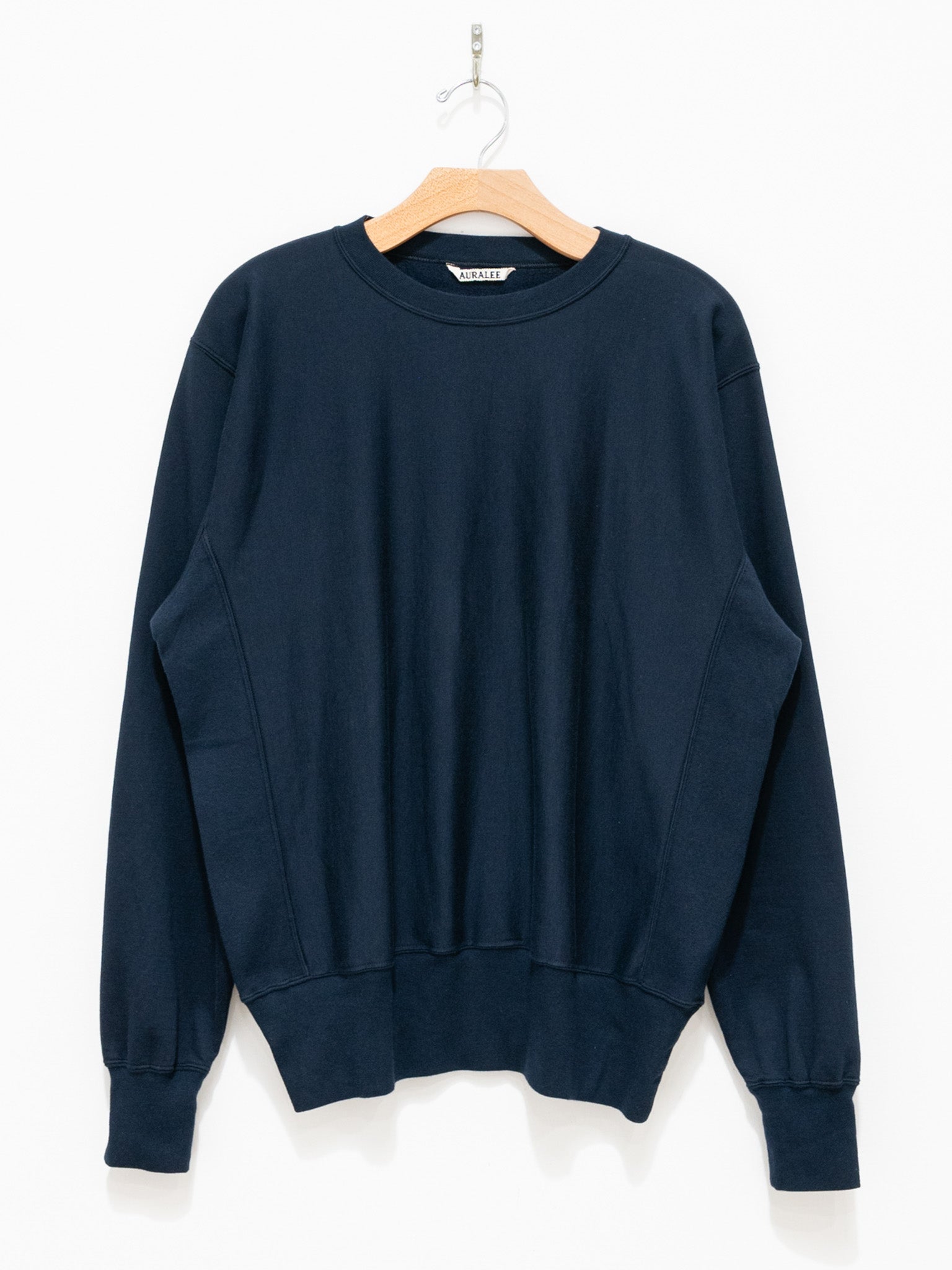 Elastic High Gauge Sweat Pullover - Dark Navy