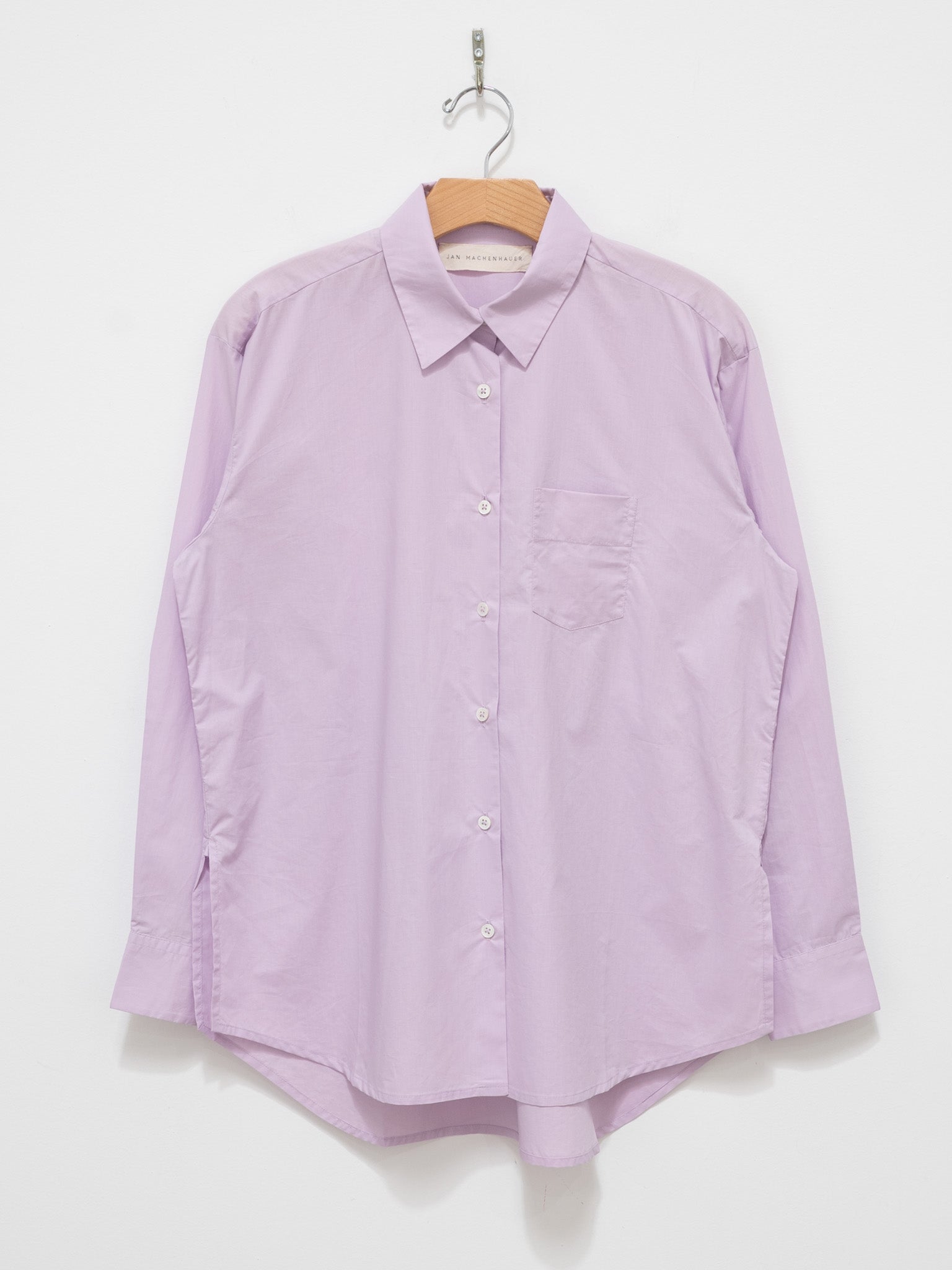 Namu Shop - Jan Machenhauer Galla Shirt - Lilac Cotton Poplin
