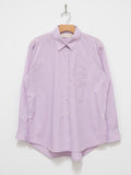 Namu Shop - Jan Machenhauer Galla Shirt - Lilac Cotton Poplin