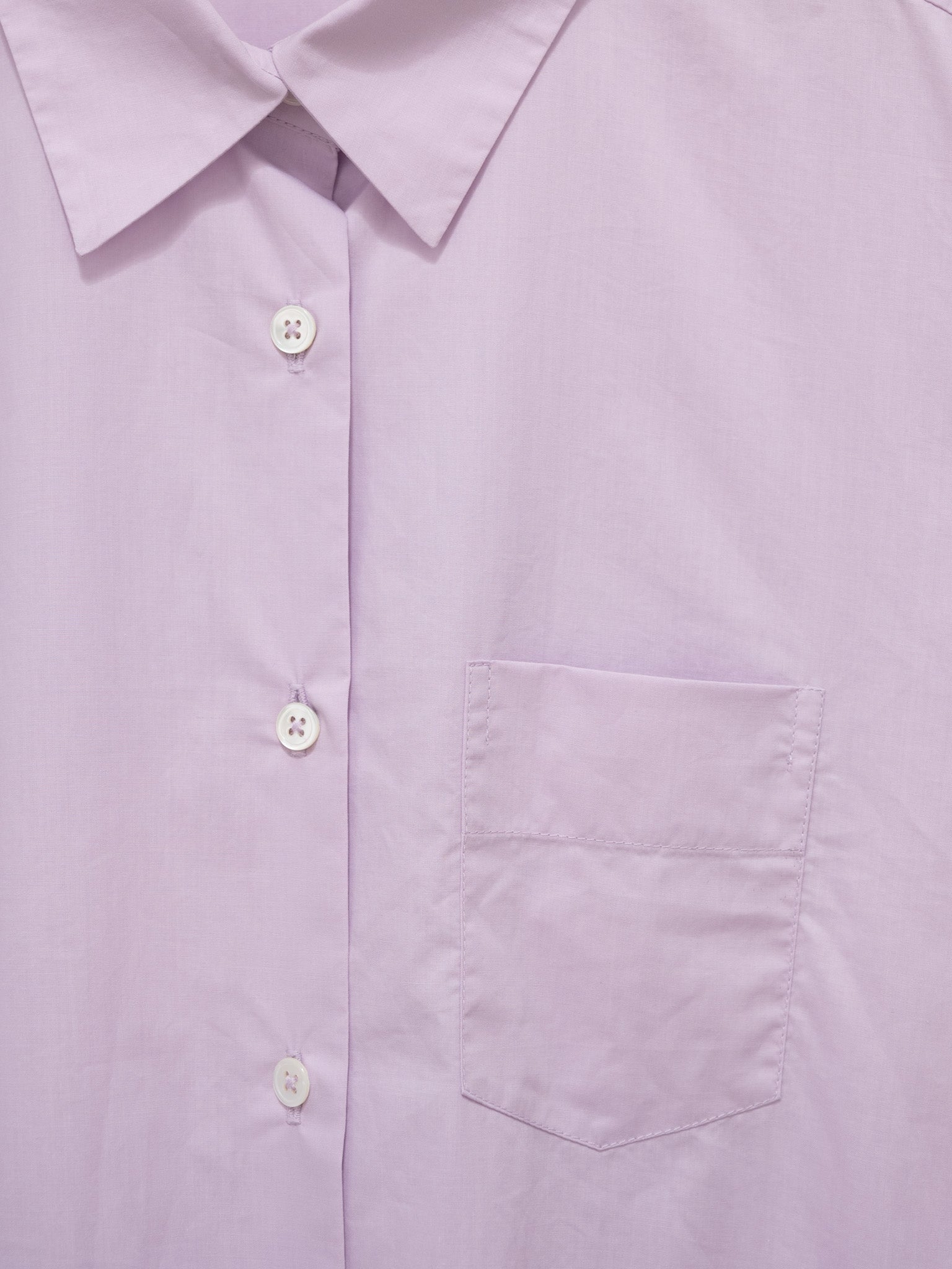 Namu Shop - Jan Machenhauer Galla Shirt - Lilac Cotton Poplin