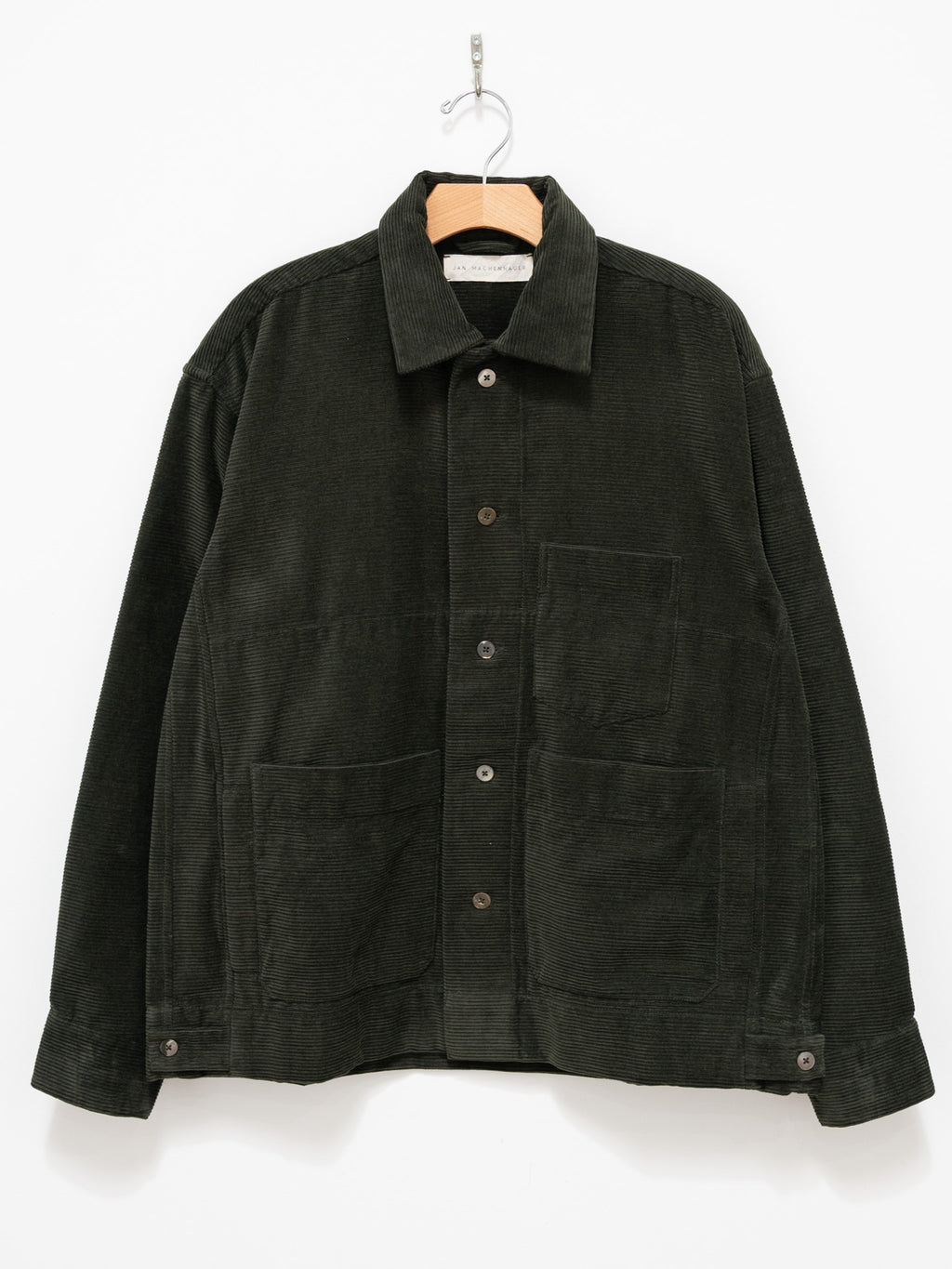 Namu Shop - Jan Machenhauer Dale Corduroy Shirt Jacket - Forest