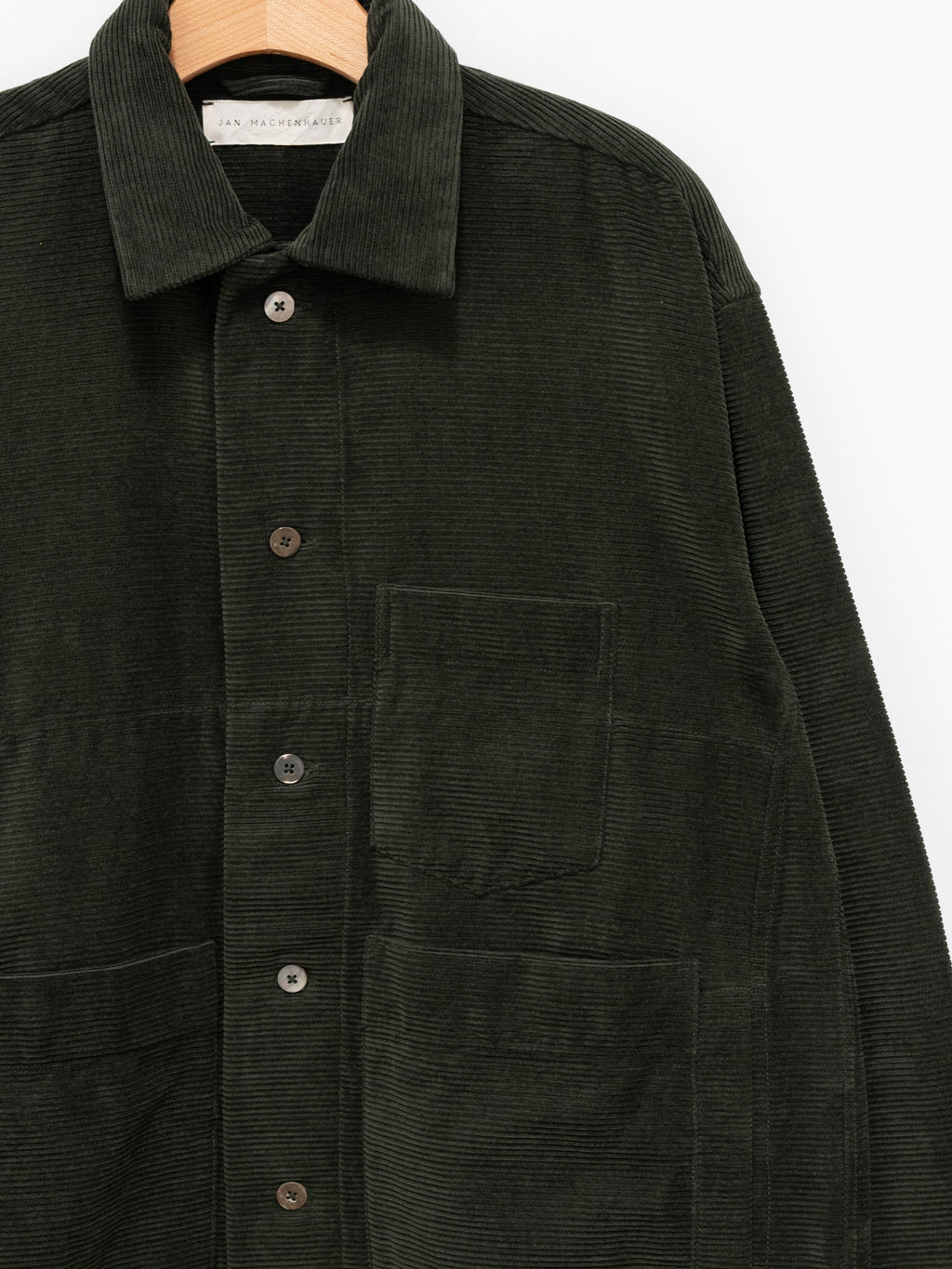 Namu Shop - Jan Machenhauer Dale Corduroy Shirt Jacket - Forest