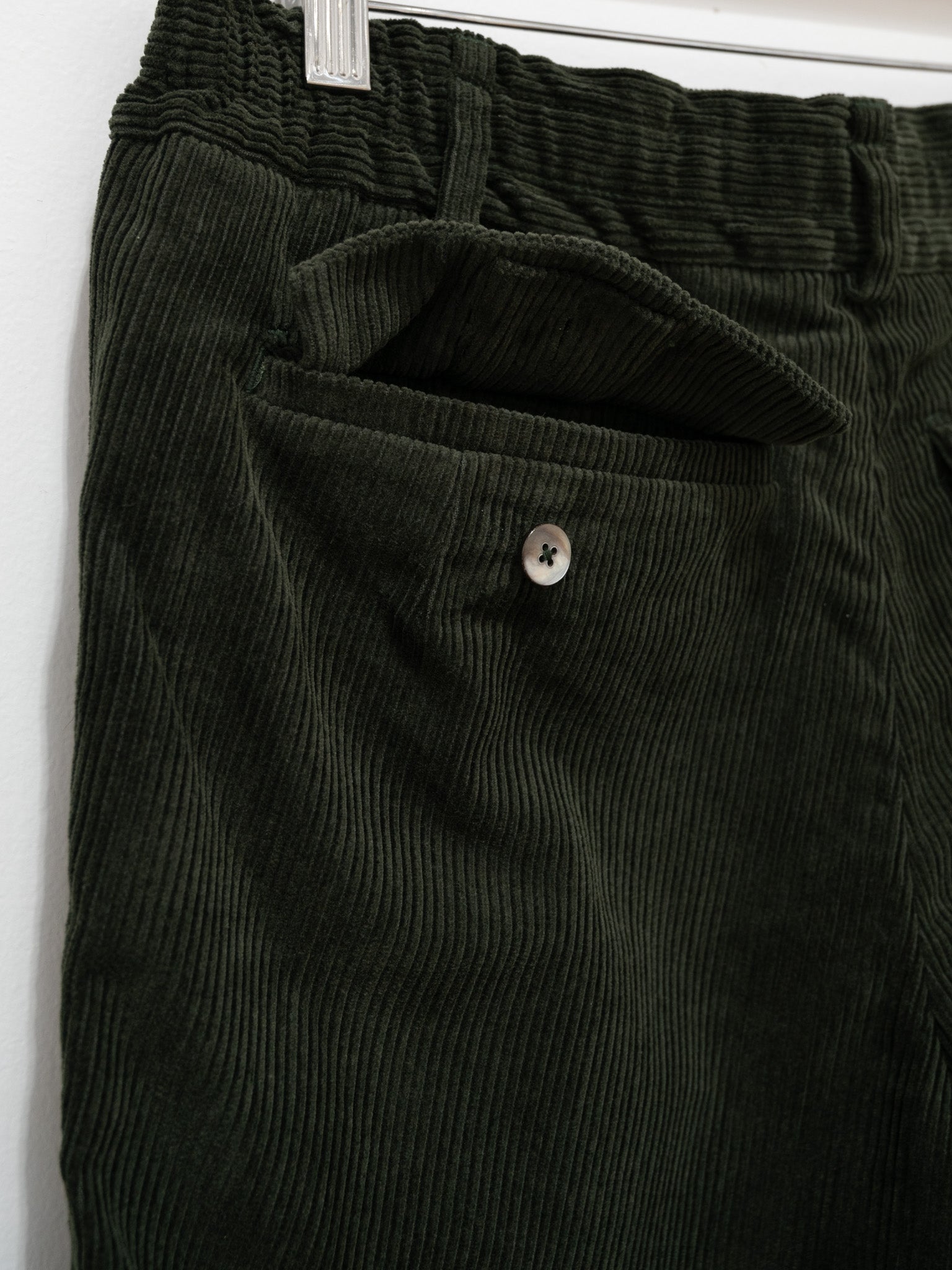 Namu Shop - Jan Machenhauer Tom Pants - Forest Corduroy