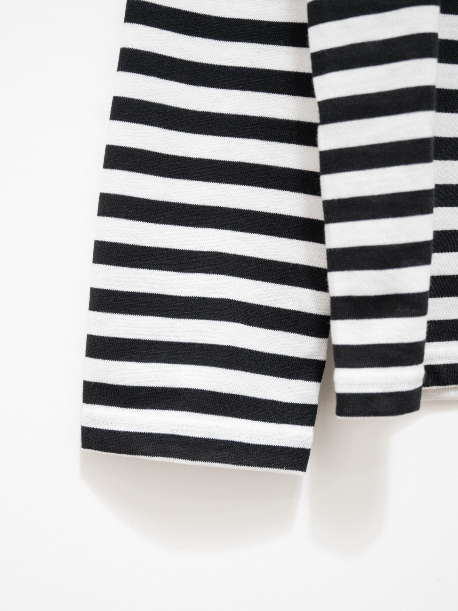 Namu Shop - Veritecoeur T/C Border Tee - White x Black
