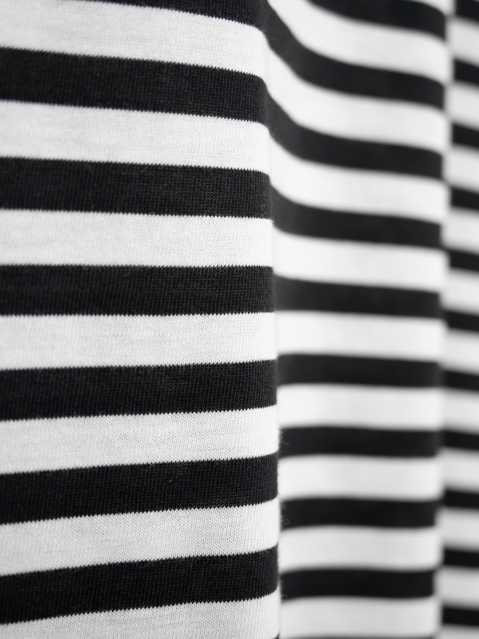 Namu Shop - Veritecoeur T/C Border Tee - White x Black