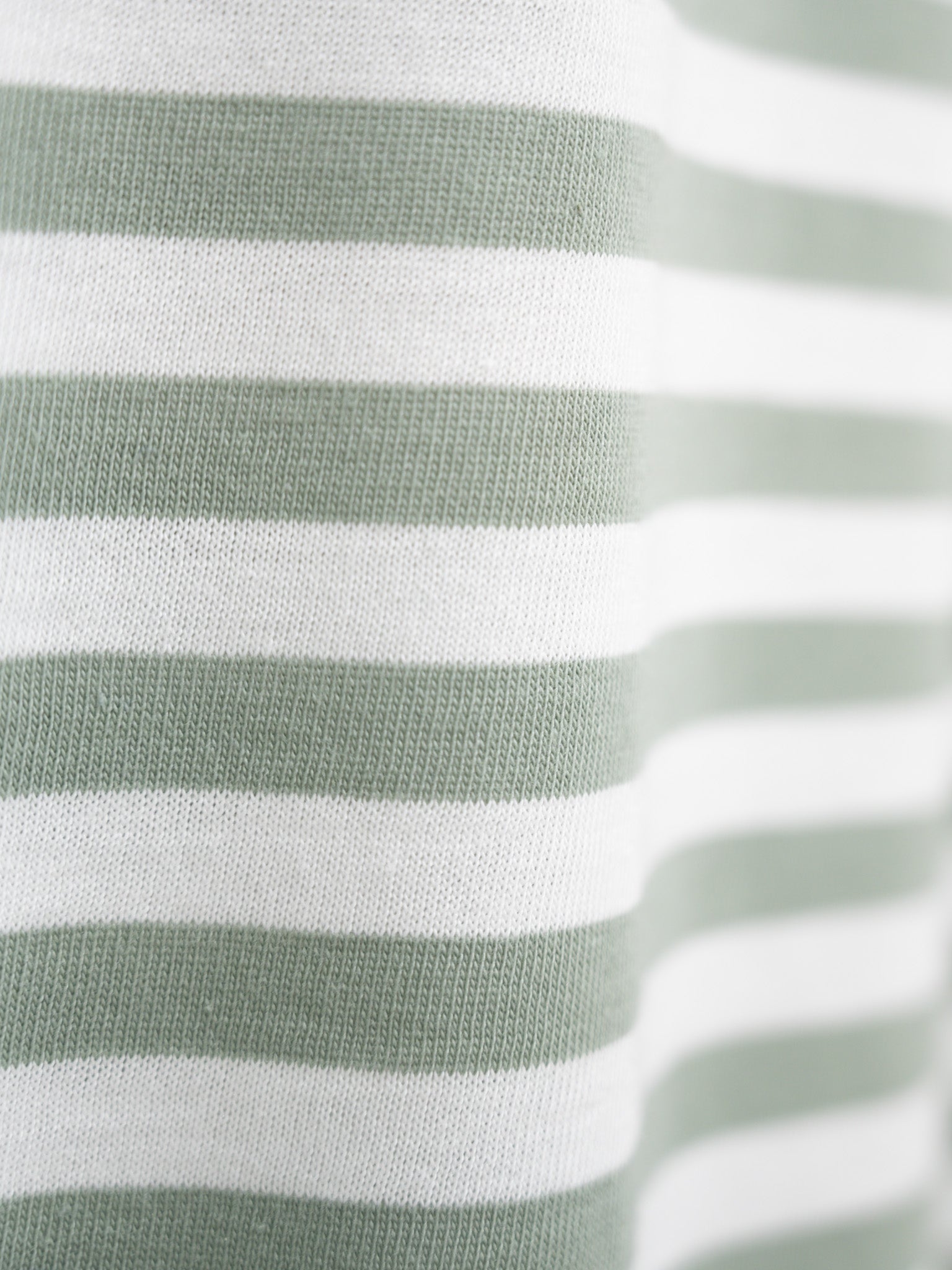 Namu Shop - Veritecoeur T/C Border Tee - White x Gray