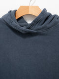 Namu Shop - Ichi Antiquites Pigment French Terry Hoodie Pullover - Navy