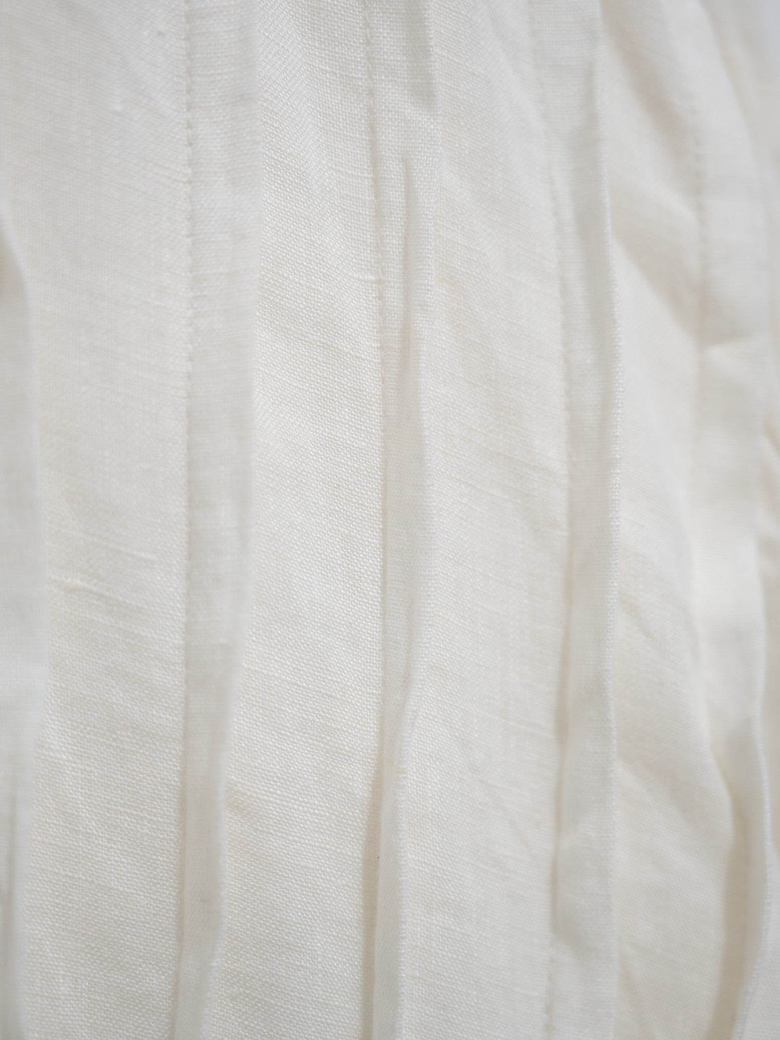Namu Shop - Ichi Antiquites French Linen Shirt - White