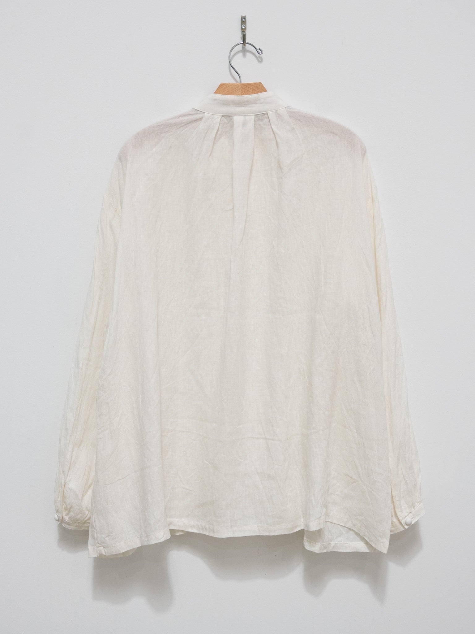 Namu Shop - Ichi Antiquites French Linen Shirt - White