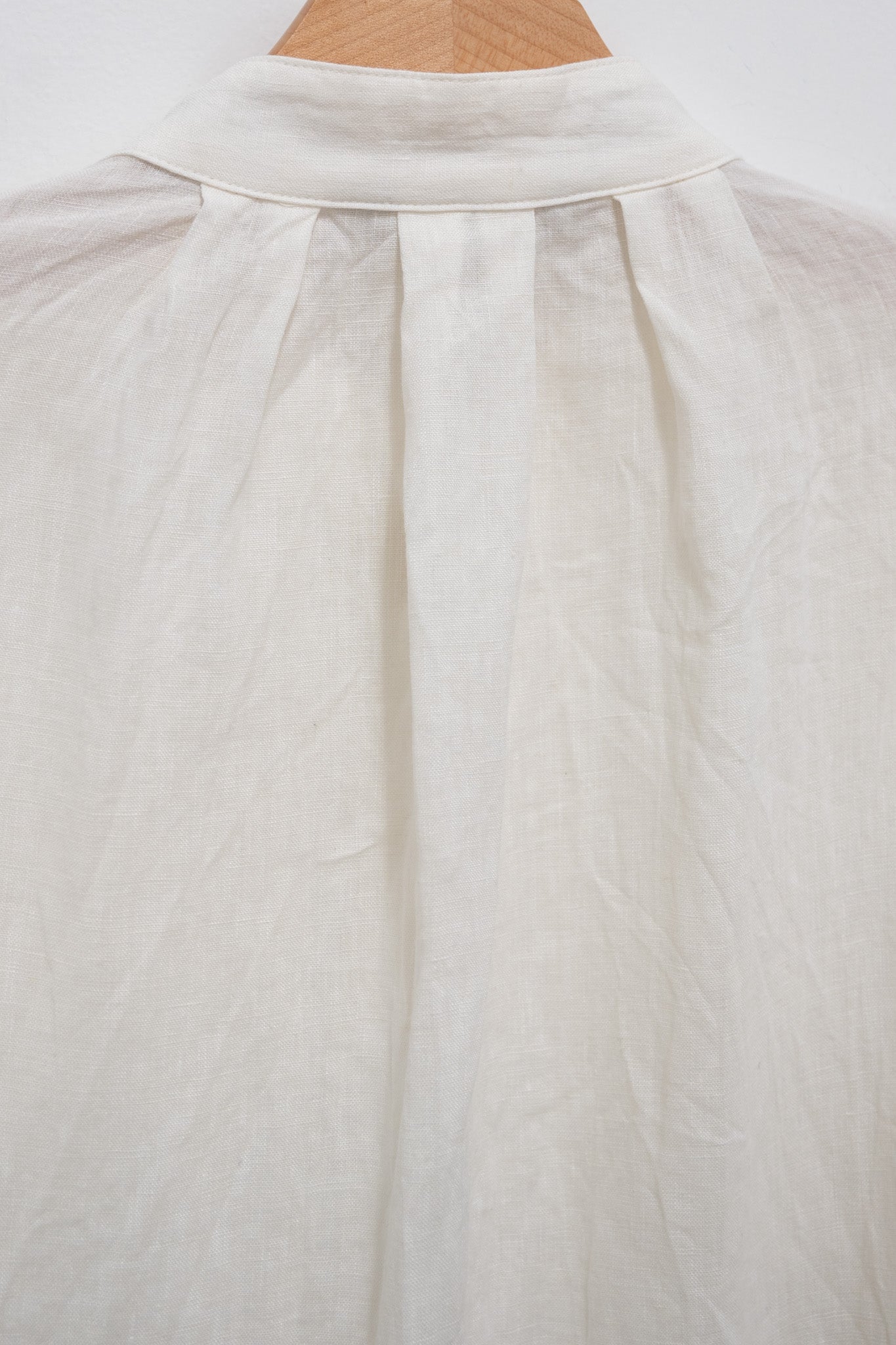 Namu Shop - Ichi Antiquites French Linen Shirt - White