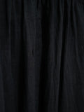 Namu Shop - Ichi Antiquites French Linen Dress - Black