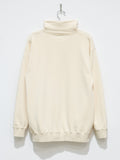 Namu Shop - ts(s) Back Brushed High Neck Sweatshirt - Natural