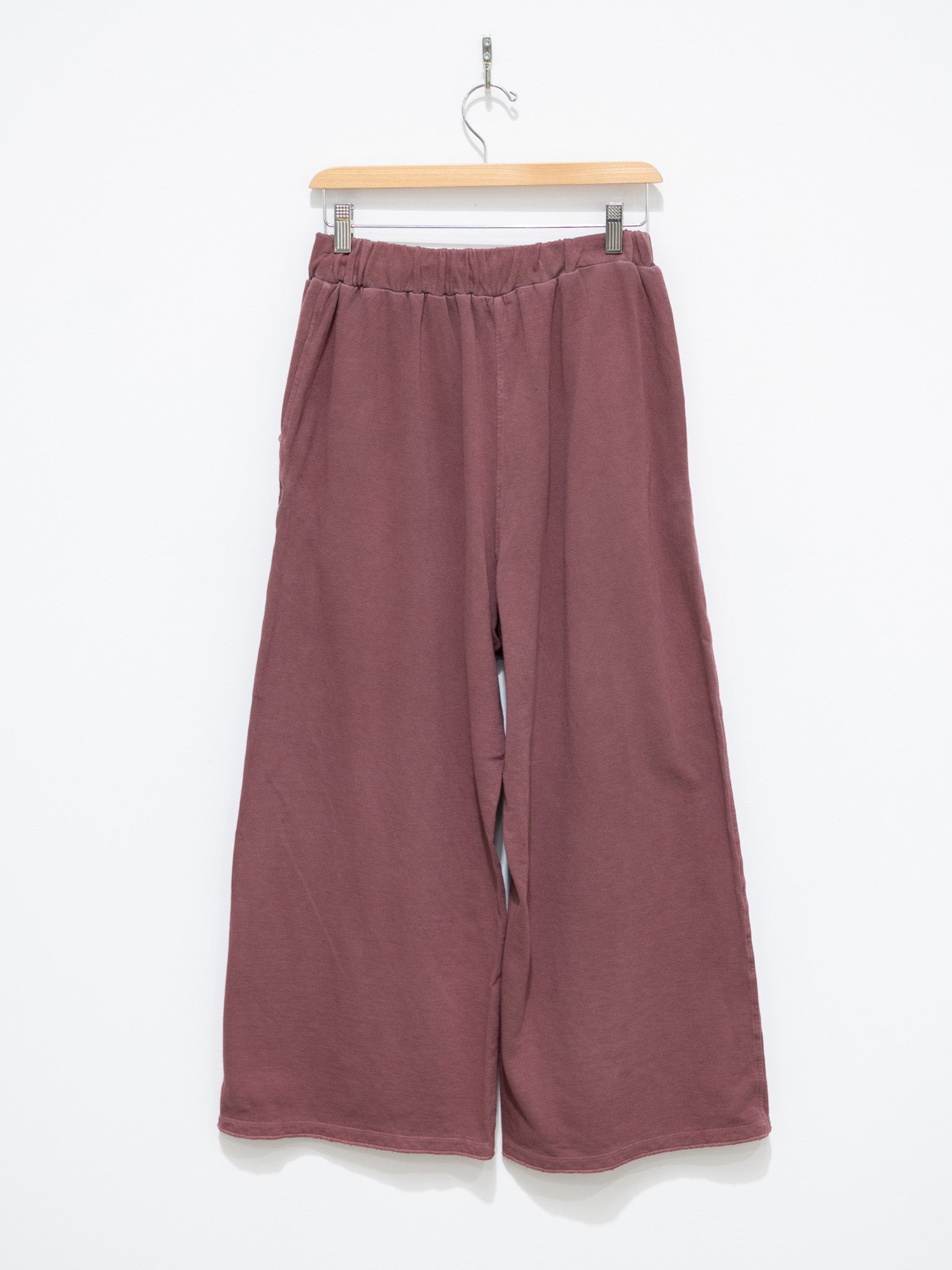 Namu Shop - ICHI Pigment Dyed Sweatpants - Red