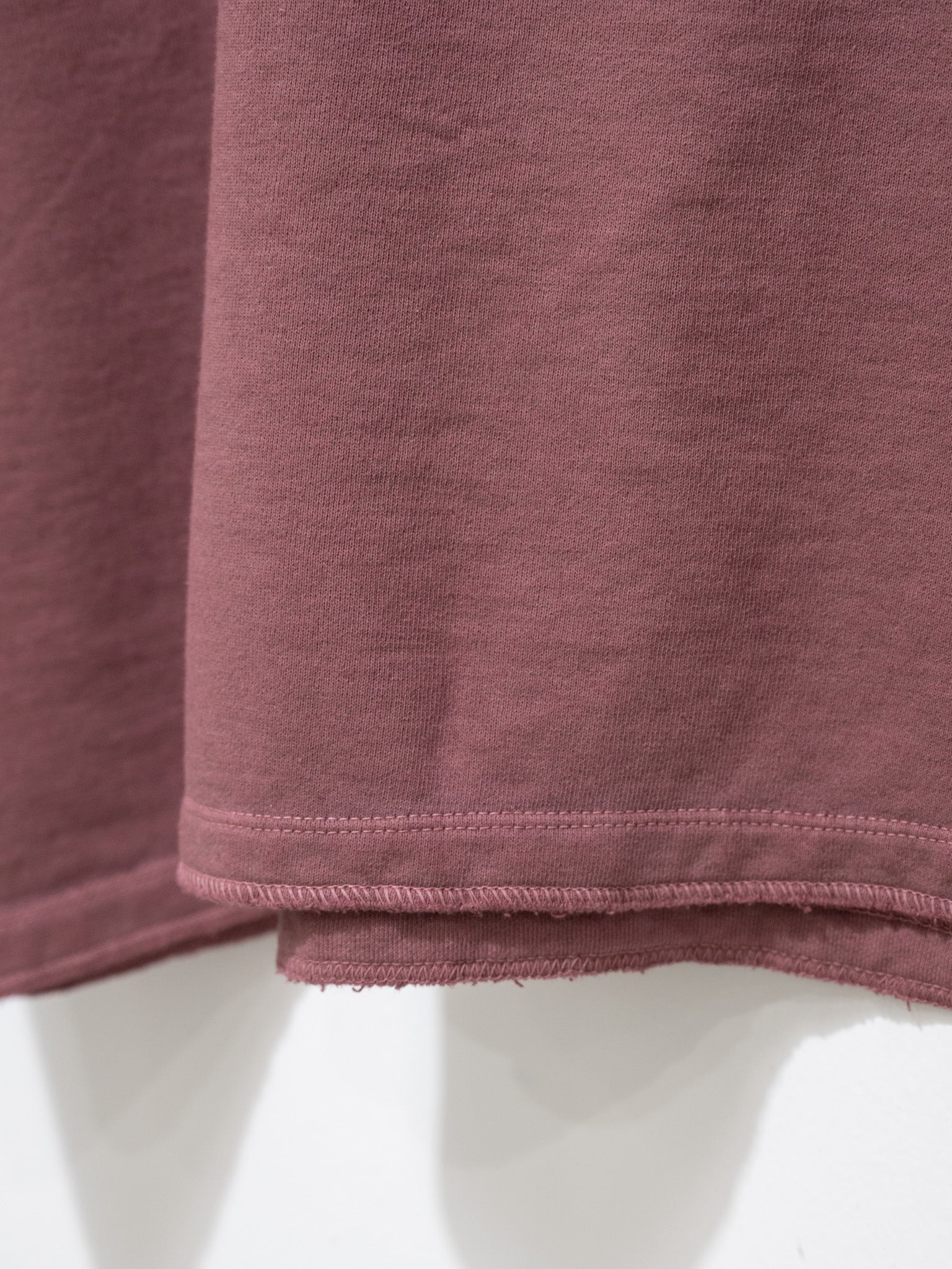 Namu Shop - ICHI Pigment Dyed Crewneck Pullover - Red