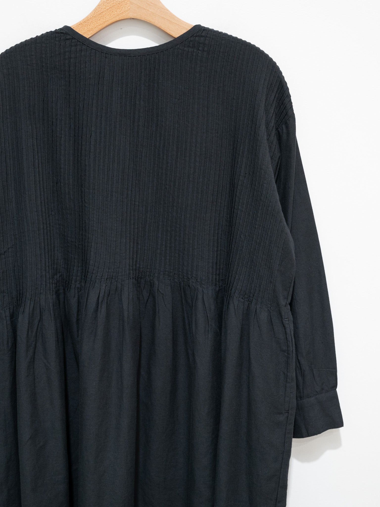 Namu Shop - ICHI Pintuck Dress - Black
