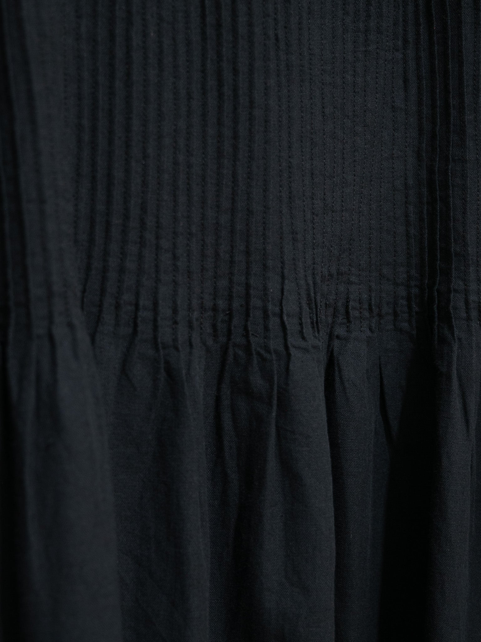 Namu Shop - ICHI Pintuck Dress - Black