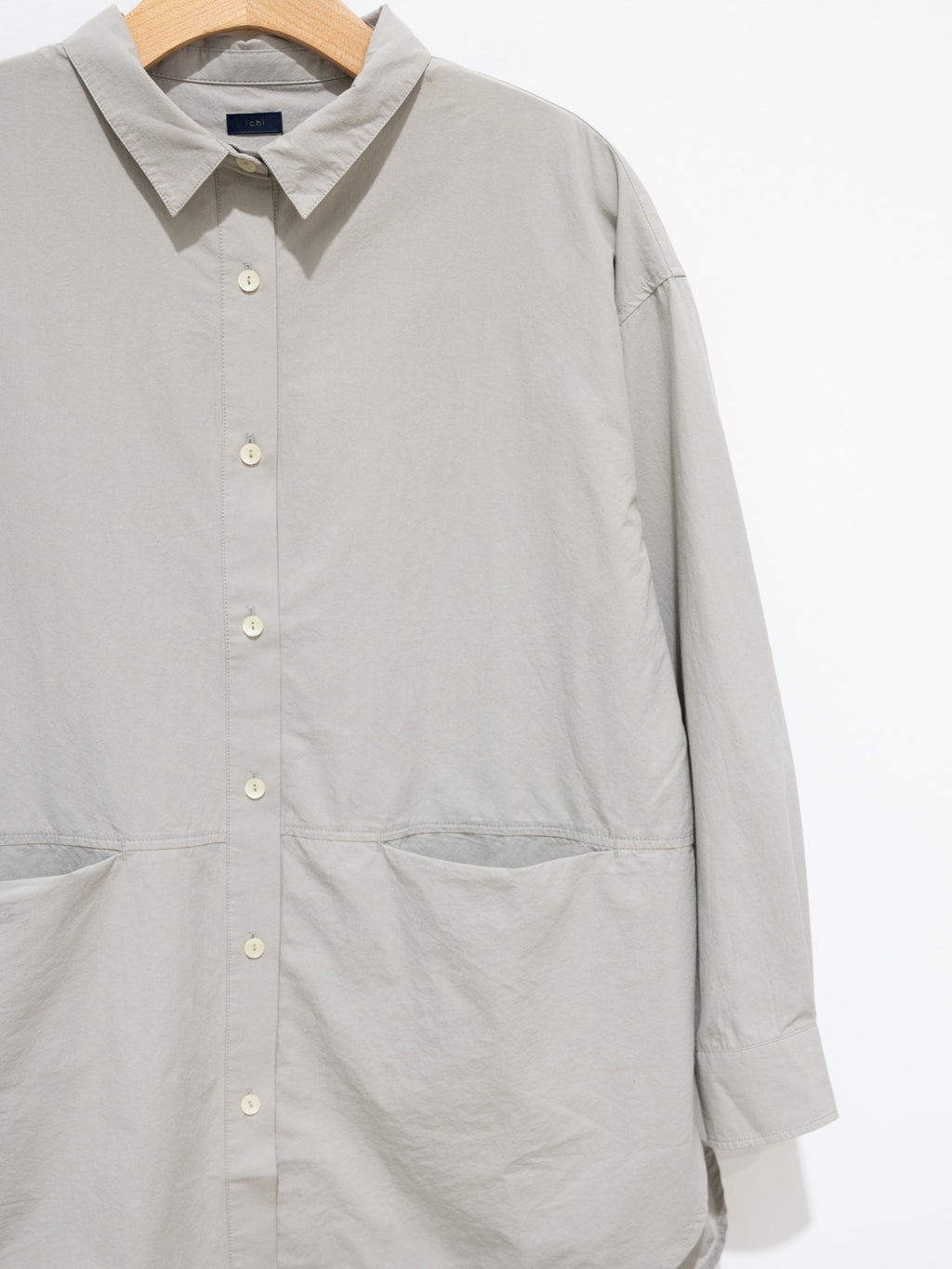 Namu Shop - ICHI Pocket Shirt - Gray