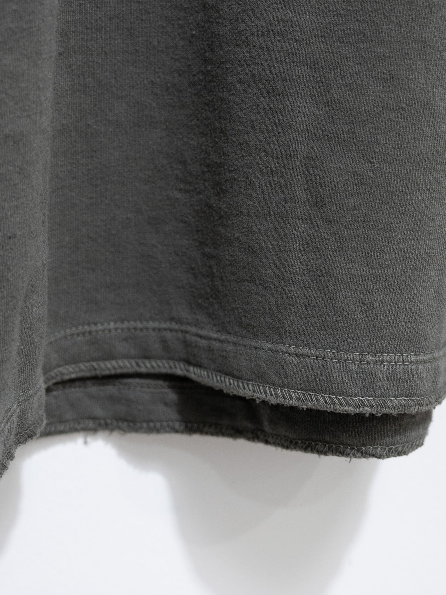 Namu Shop - ICHI Pigment Dyed Crewneck Pullover - Charcoal