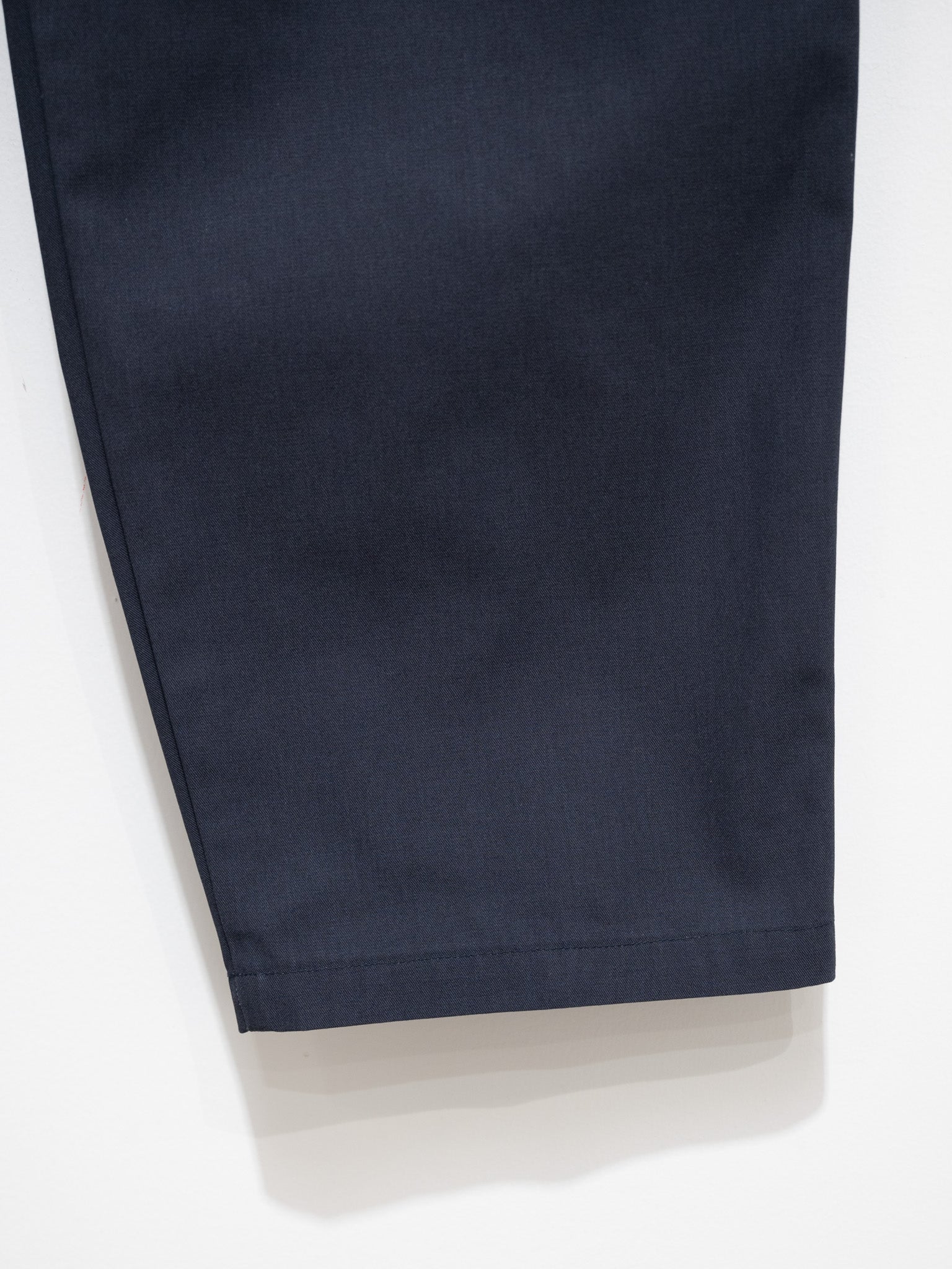 Namu Shop - Y Organic Cotton Recycle Poly Twill Tapered Easy Trousers - Navy