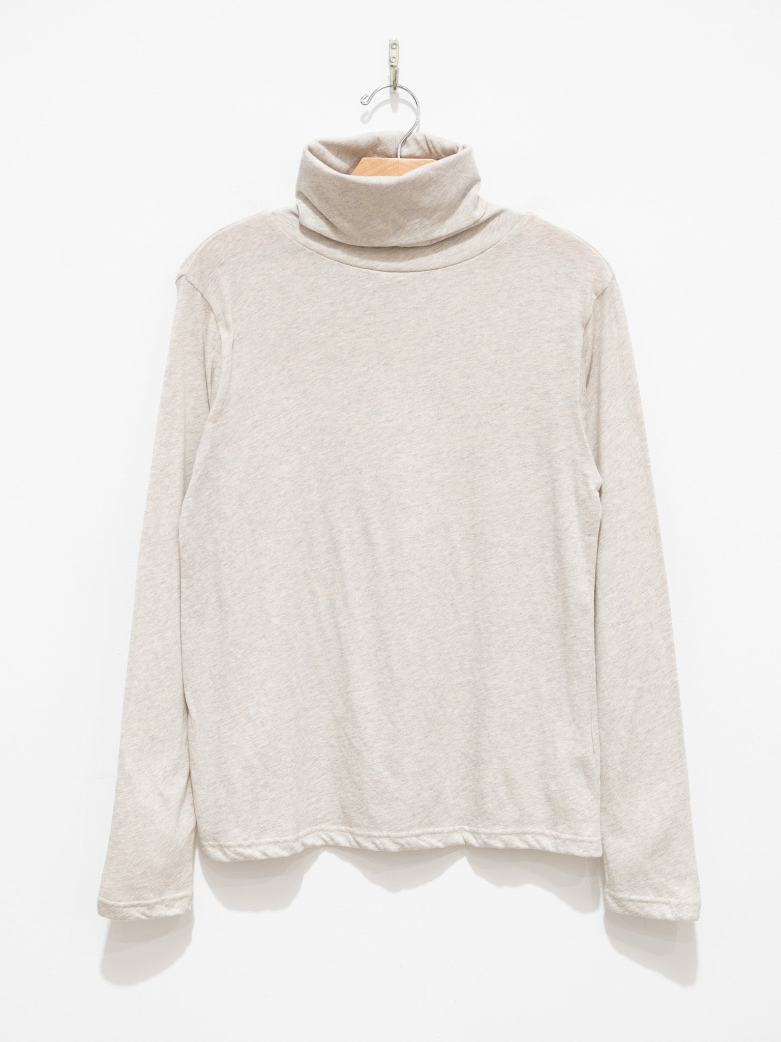 Namu Shop - ICHI Organic Cotton Turtleneck Tee - Beige