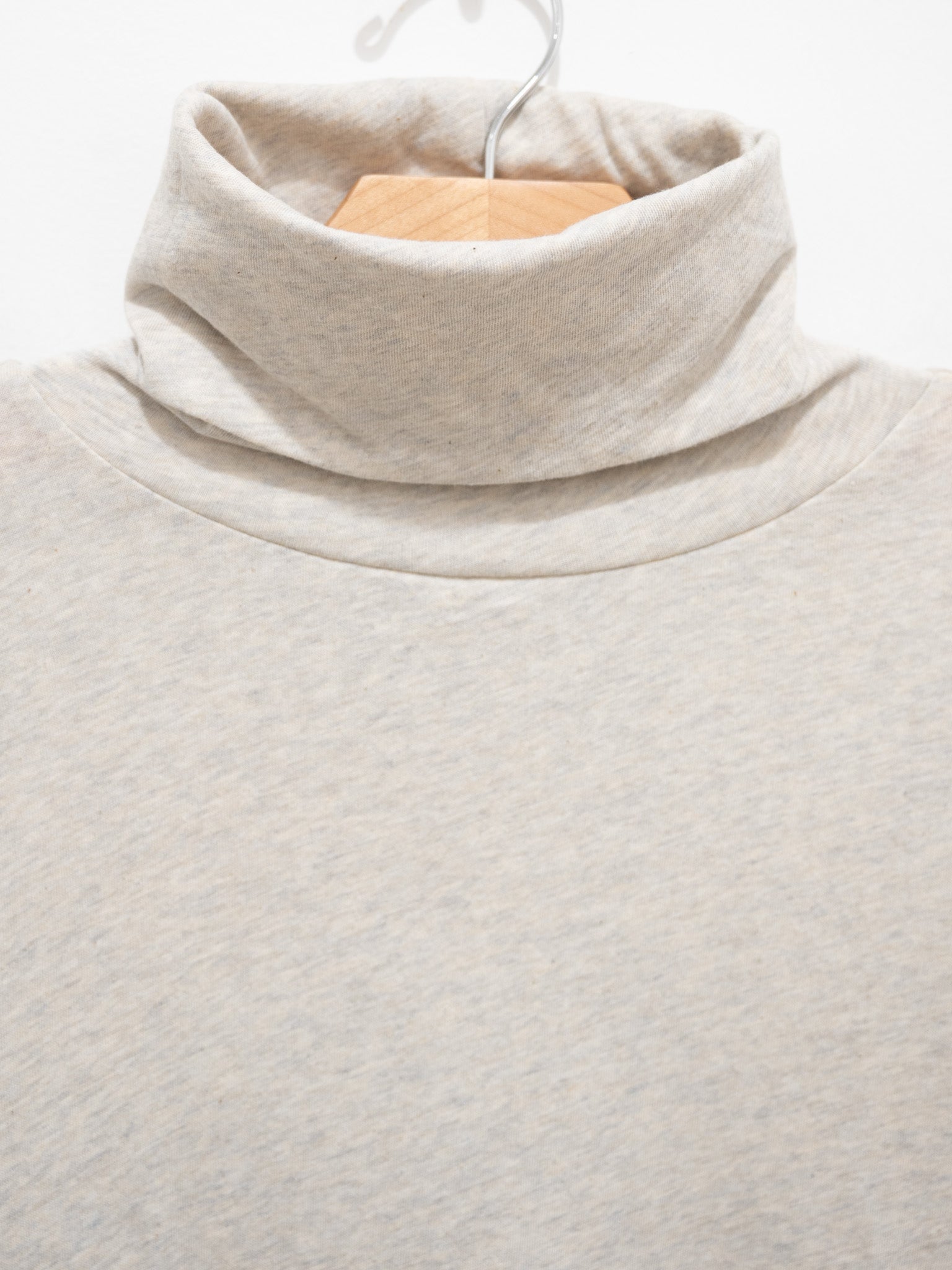 Namu Shop - ICHI Organic Cotton Turtleneck Tee - Beige