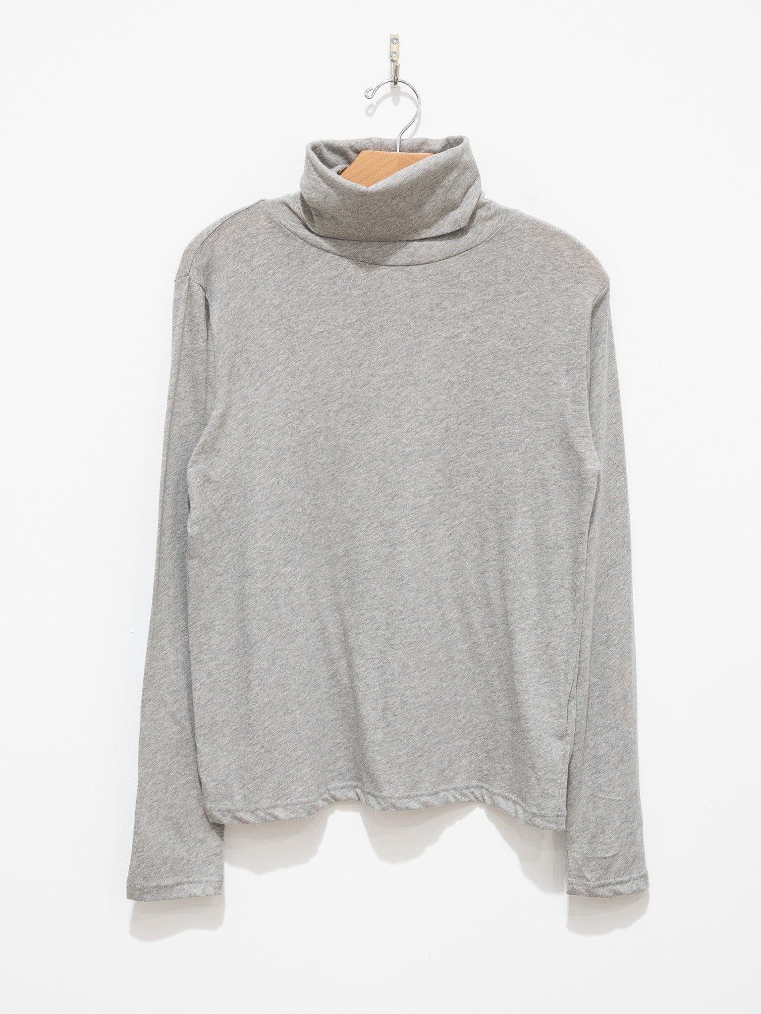 Namu Shop - ICHI Organic Cotton Turtleneck Tee - Gray