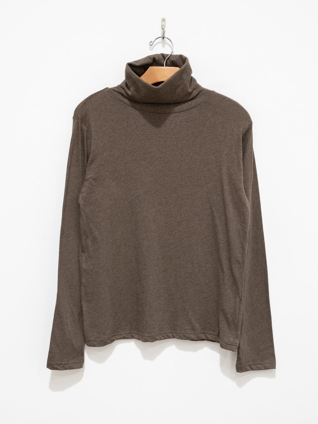 Namu Shop - ICHI Organic Cotton Turtleneck Tee - Mocha