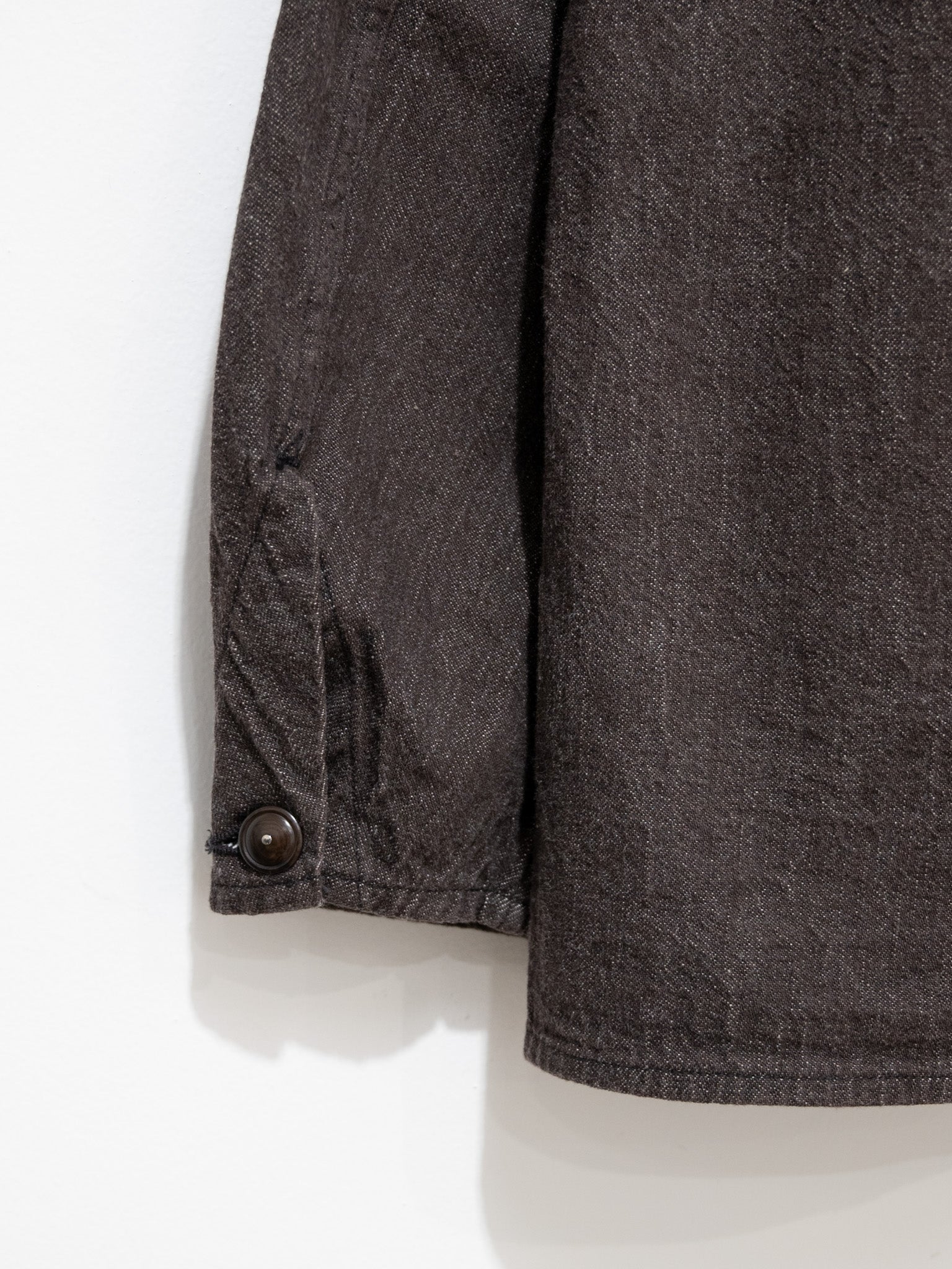 Namu Shop - Kaptain Sunshine Coverall Jacket - Brown Denim