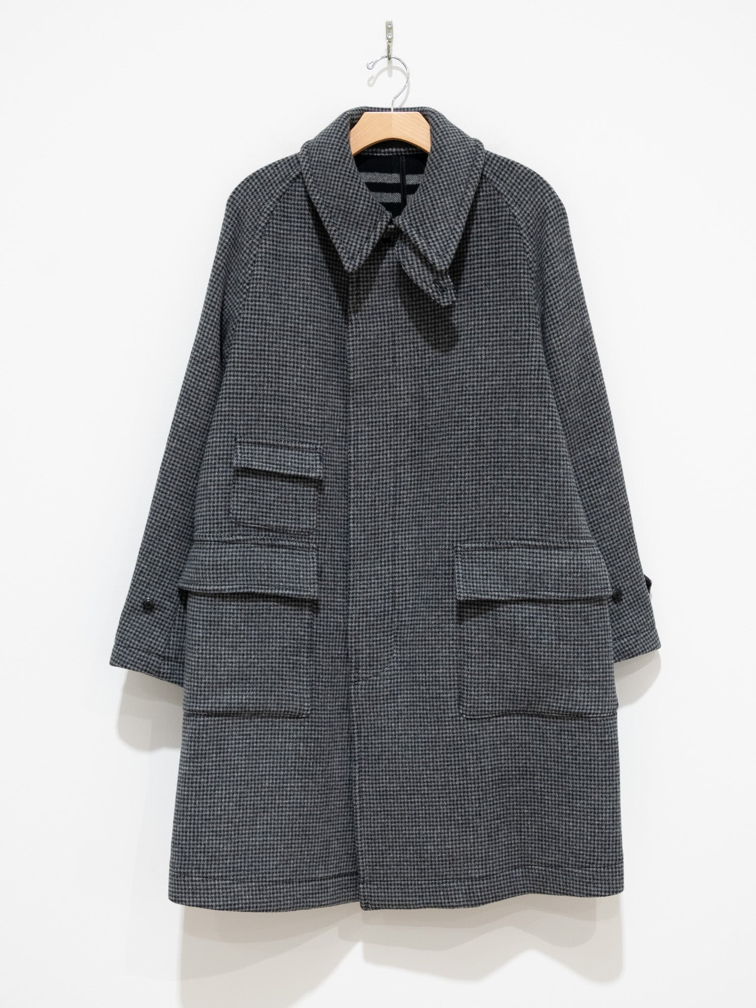 Namu Shop - Kaptain Sunshine Traveller Coat - Houndstooth