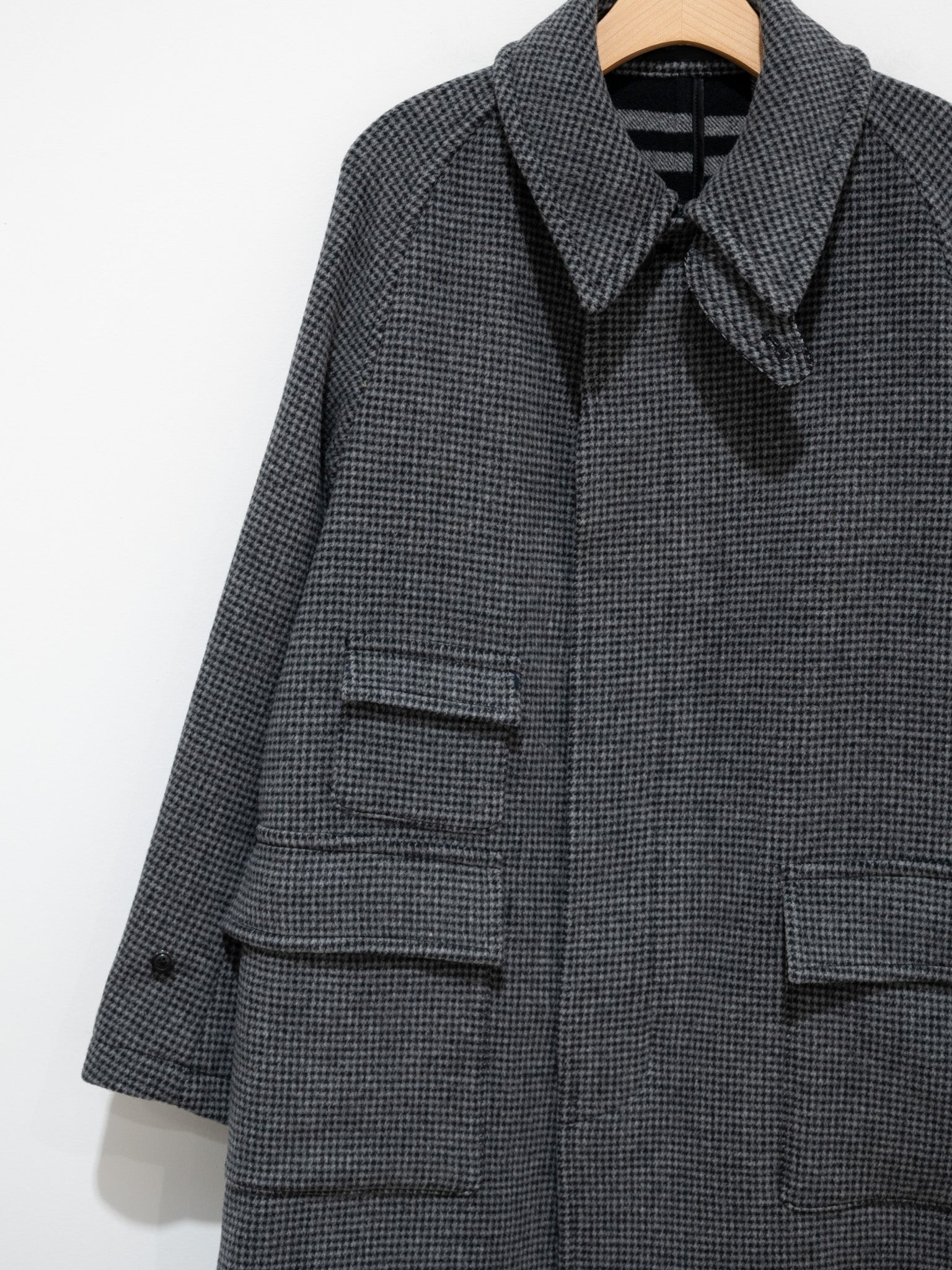 Namu Shop - Kaptain Sunshine Traveller Coat - Houndstooth