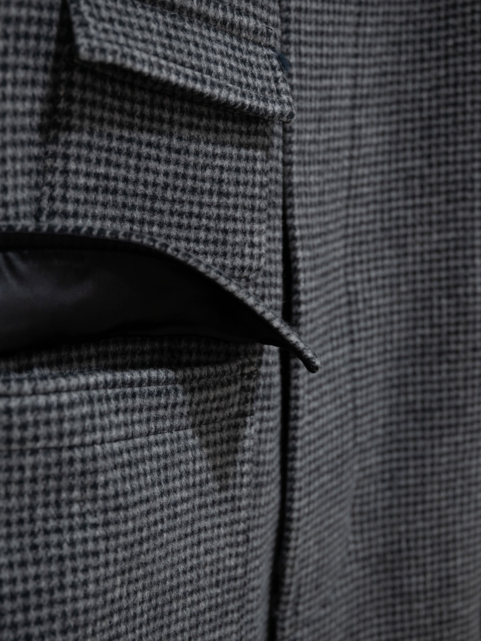 Namu Shop - Kaptain Sunshine Traveller Coat - Houndstooth