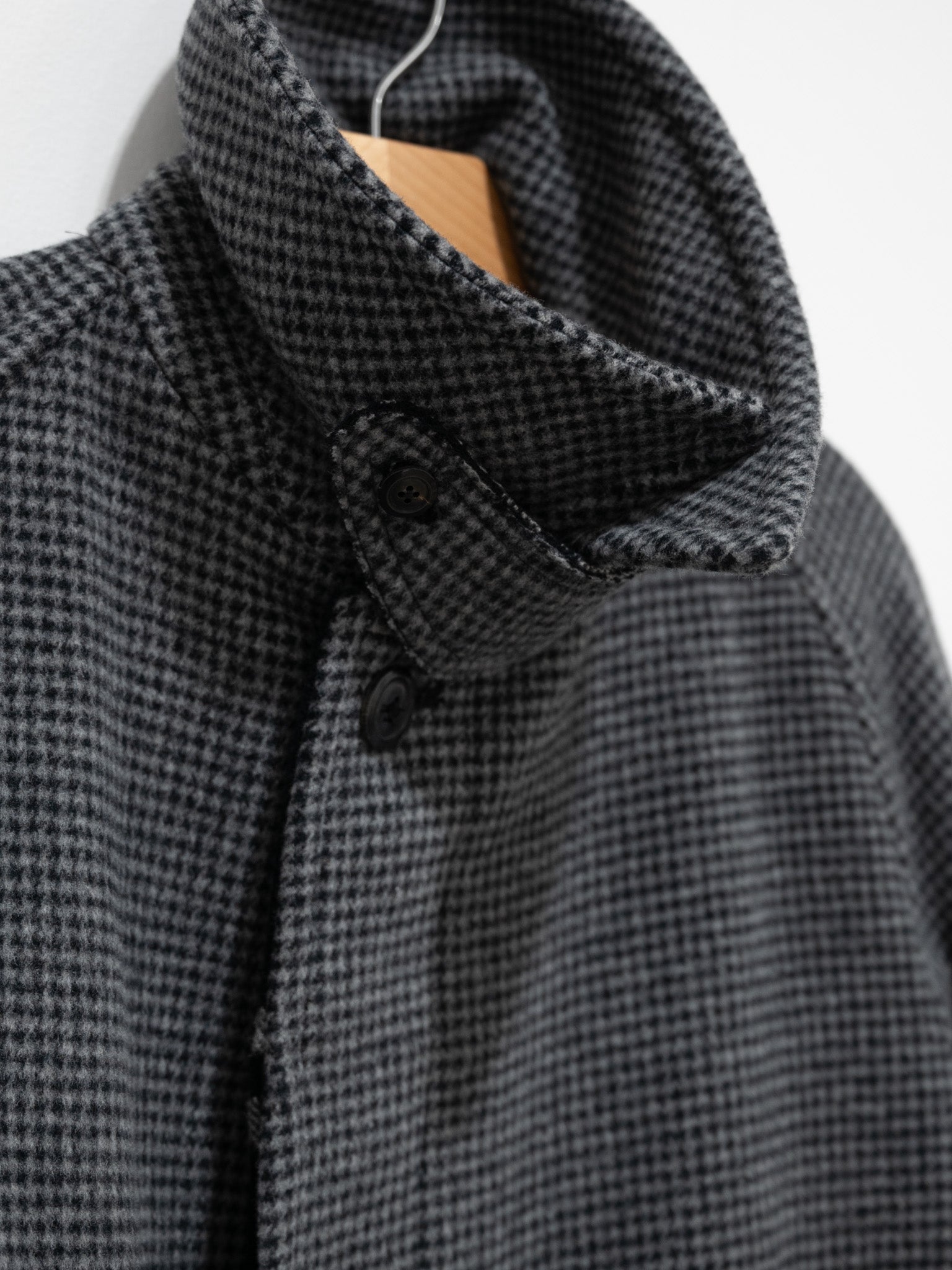 Namu Shop - Kaptain Sunshine Traveller Coat - Houndstooth