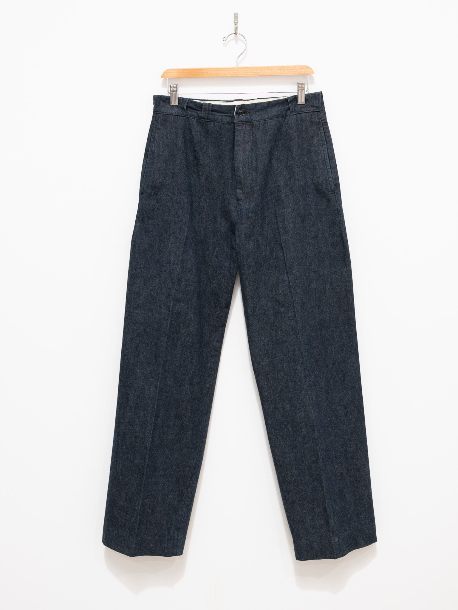 Namu Shop - Kaptain Sunshine Denim Trouser - Indigo Vintage Wash