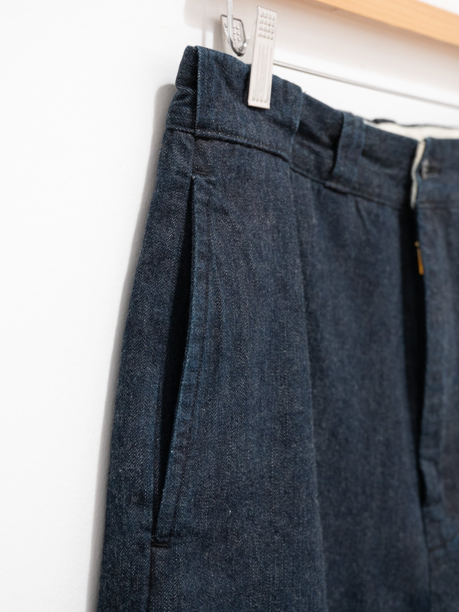 Namu Shop - Kaptain Sunshine Denim Trouser - Indigo Vintage Wash