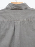 Namu Shop - S H Button Down Shirt - Gray Stripe