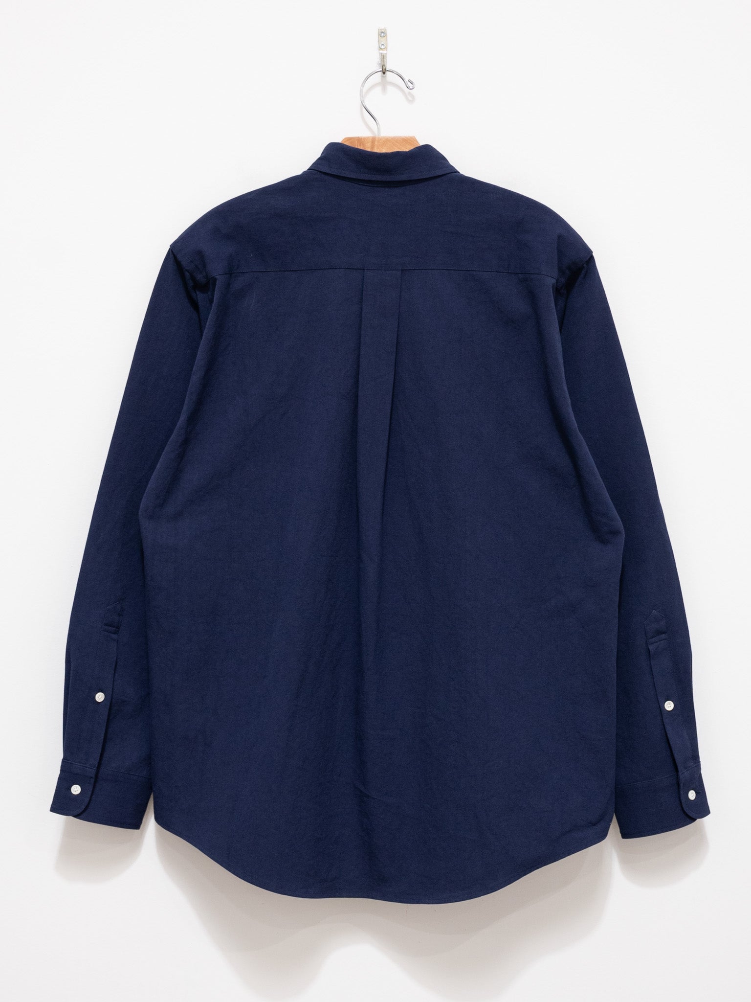 Namu Shop - Hatski Relaxed Button Down Shirt - Navy