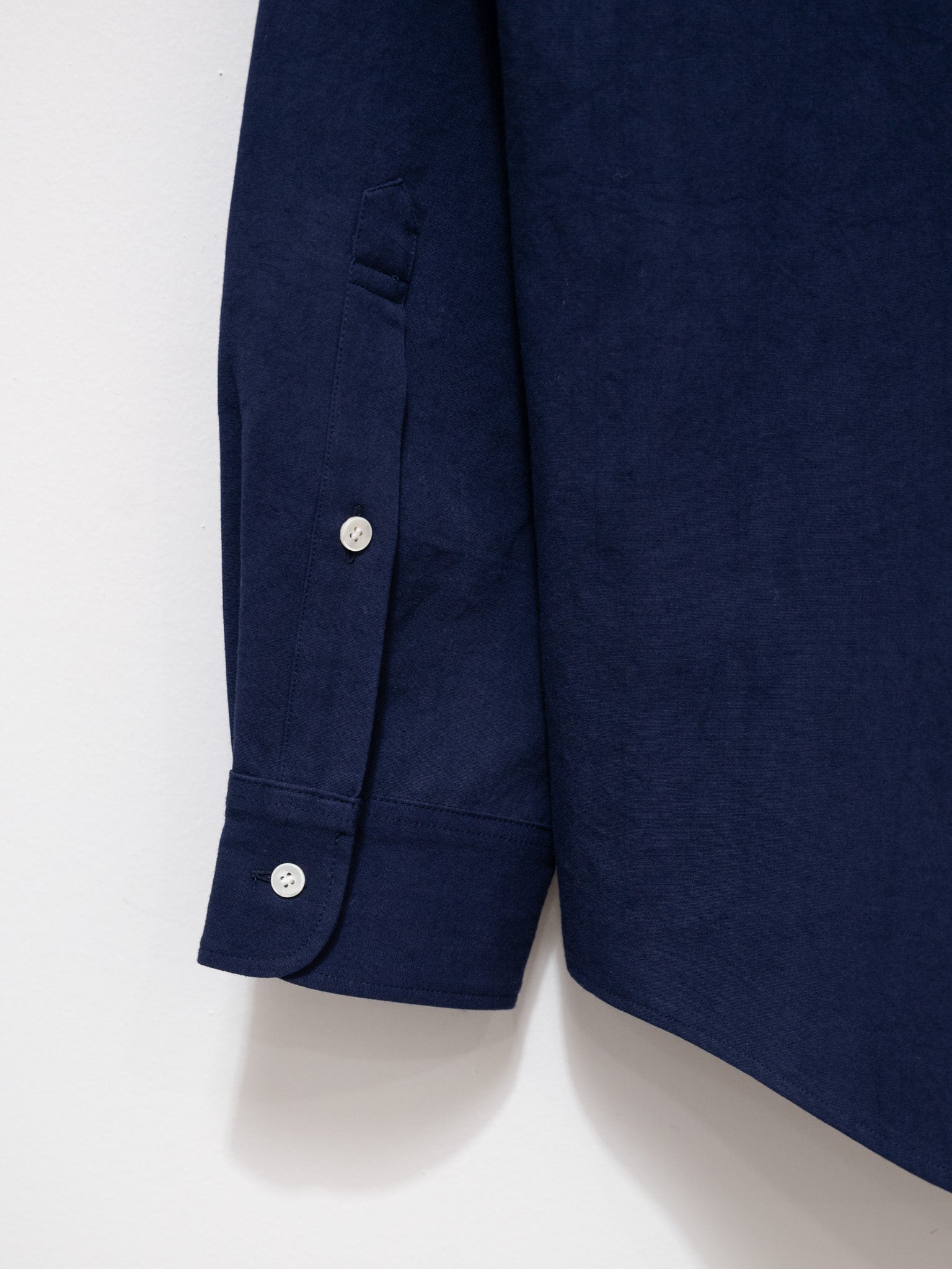 Namu Shop - Hatski Relaxed Button Down Shirt - Navy
