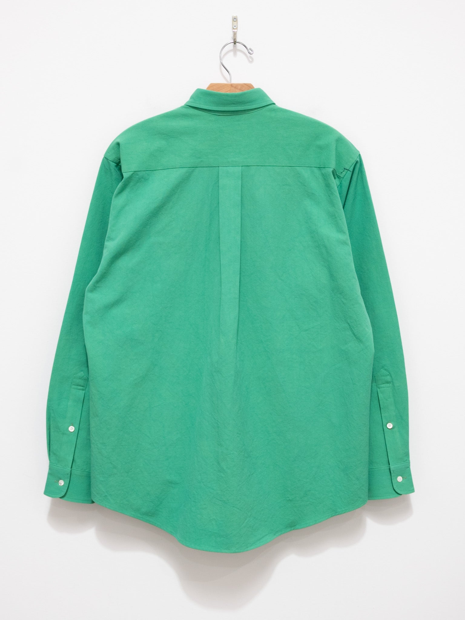 Namu Shop - Hatski Relaxed Button Down Shirt - Green