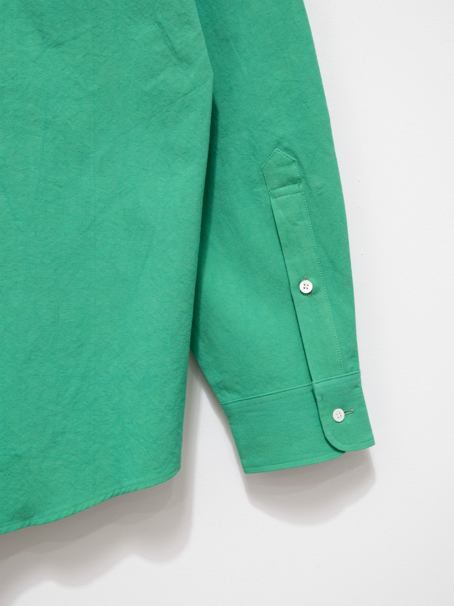 Namu Shop - Hatski Relaxed Button Down Shirt - Green