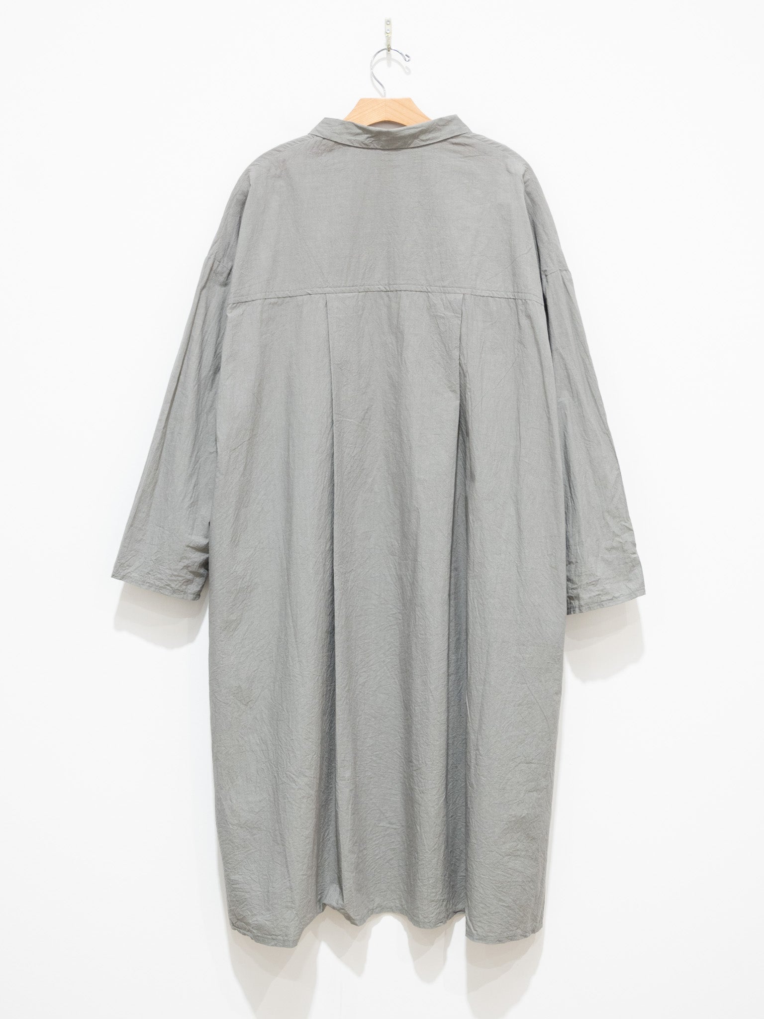 Namu Shop - Veritecoeur Tailored Collar Dress - Gray